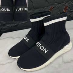 Louis Vuitton Aftergame Sneaker Boot Sock Patch 10 US 40 EUR
