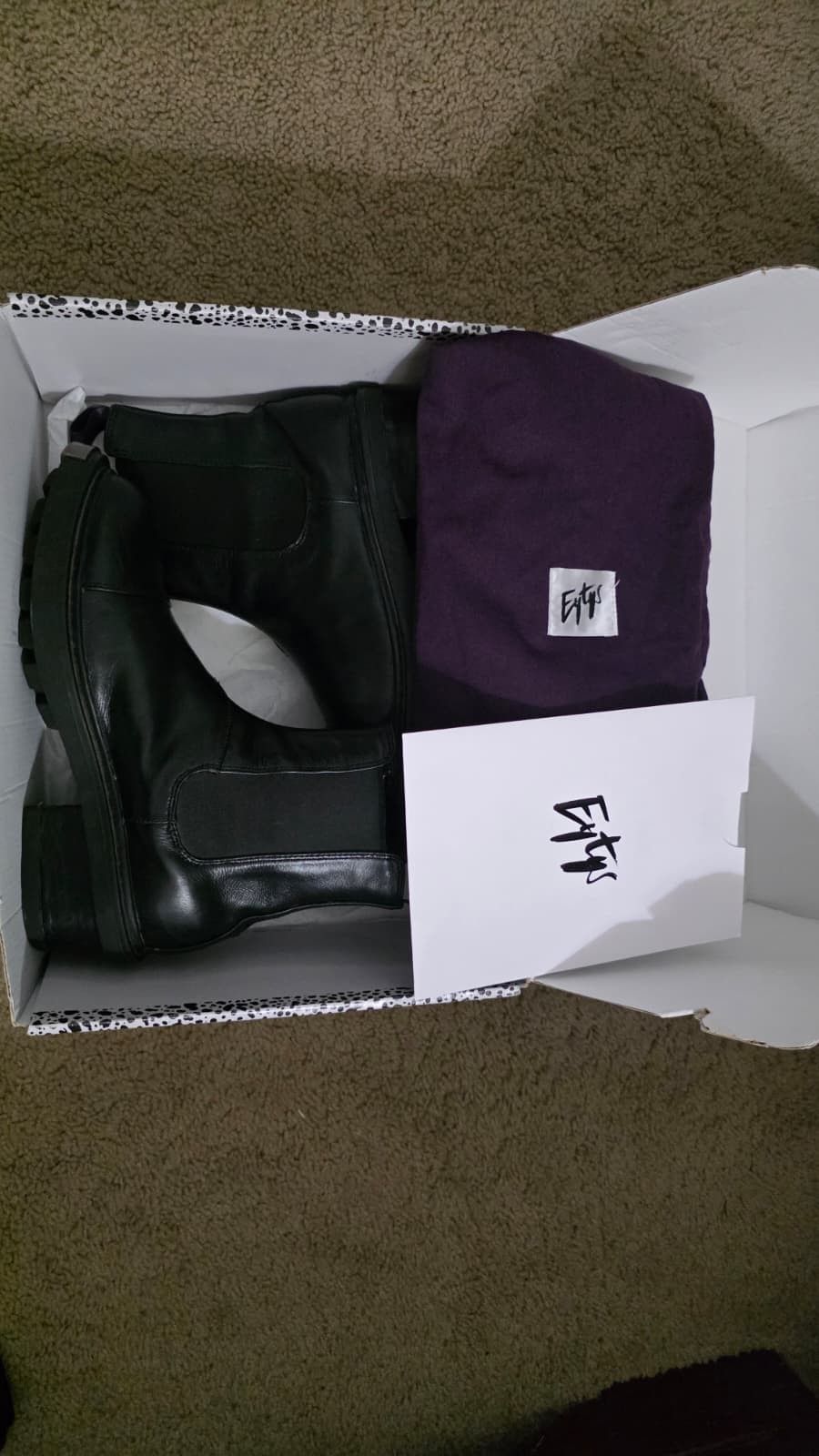 Eytys Eytys Nikita Chelsea steel toe Boot 8-8.5M Size US 8 / EU 41 - 2 Thumbnail