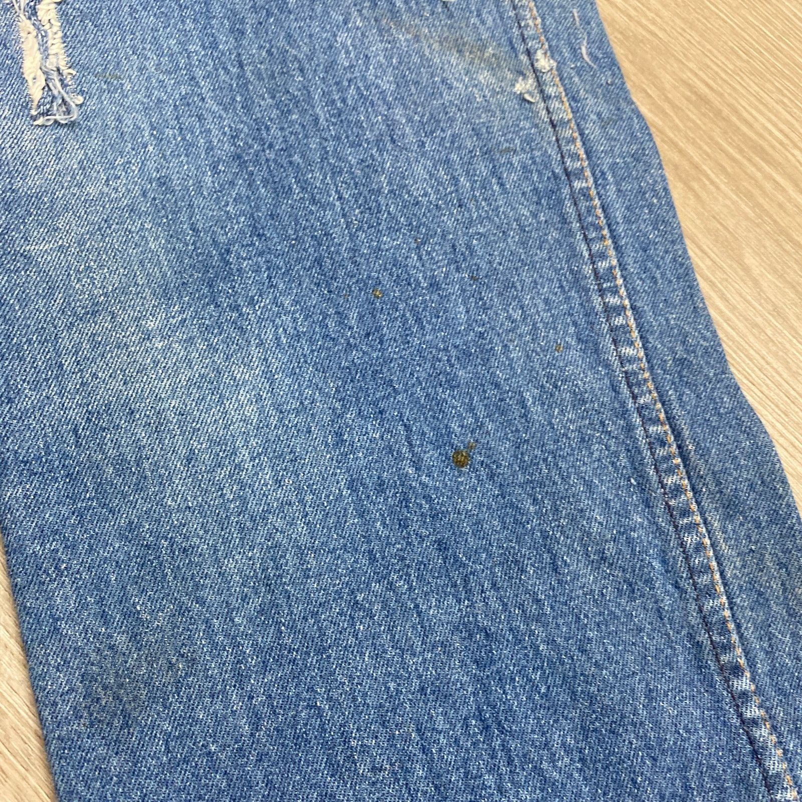 Levi's × Vintage Vintage 80s Levi's 501 Made in USA Straight Leg Jeans 36x29 Size US 36 / EU 52 - 11 Thumbnail