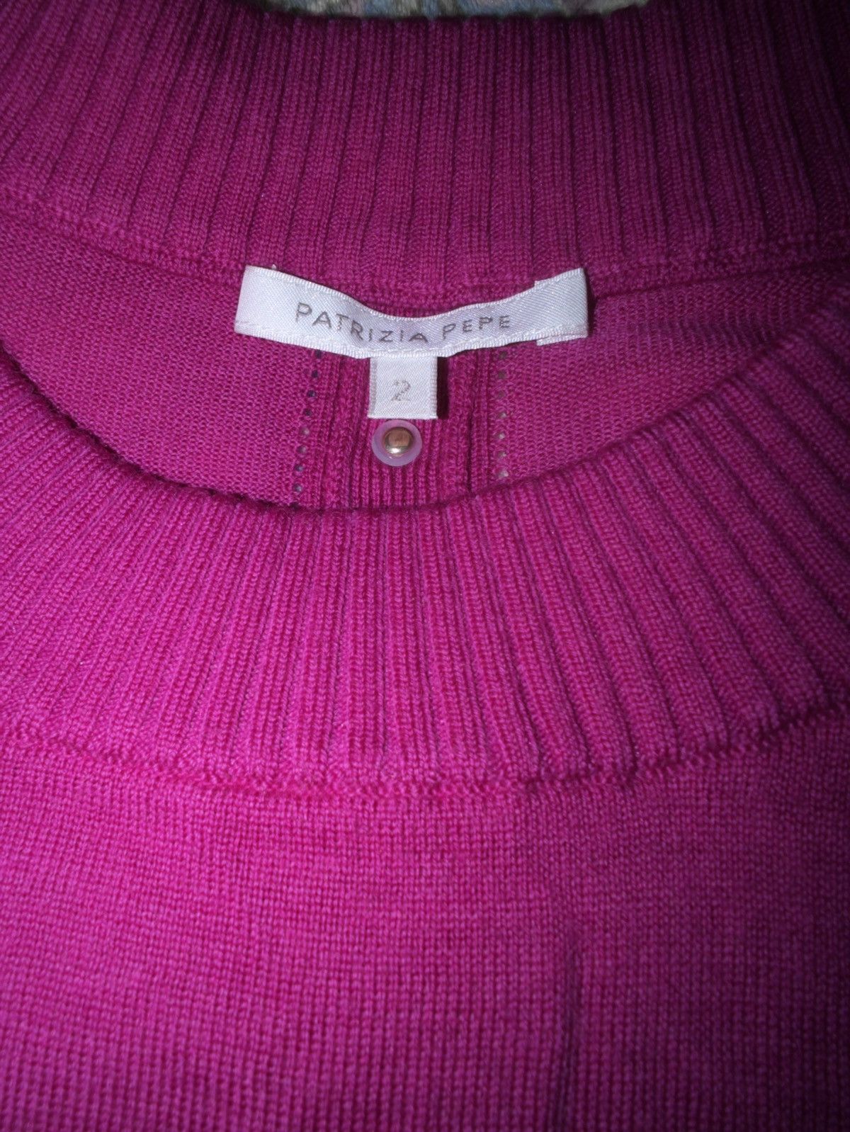 Patrizia Pepe Patrizia Pepe Pink Organic Wool Sweater Size M Size M / US 6-8 / IT 42-44 - 9 Thumbnail