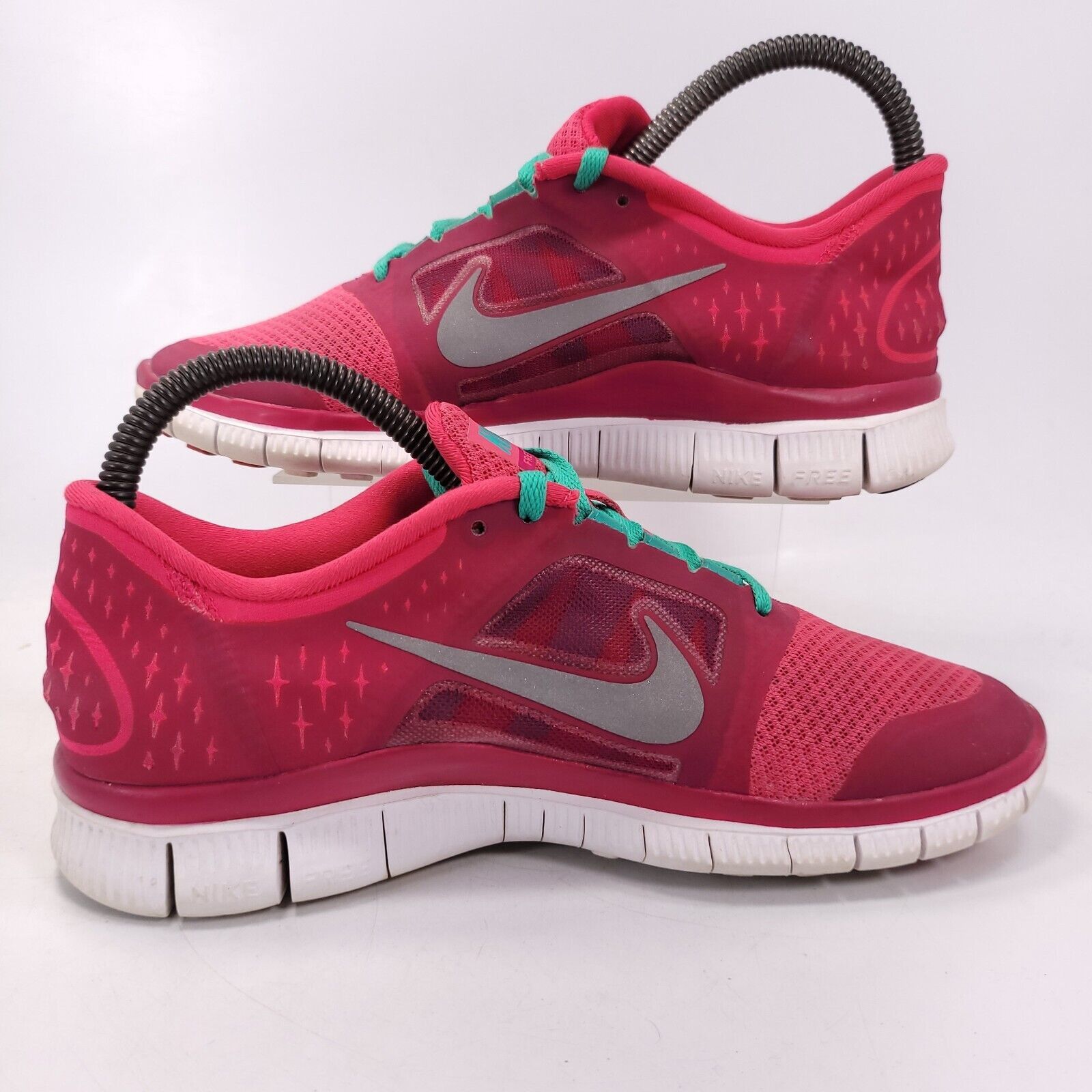 Nike Nike Free Run 3 Shoe Womens Size 6.5 510643-644 Pink Blue Size US 6.5 / IT 36.5 - 6 Thumbnail