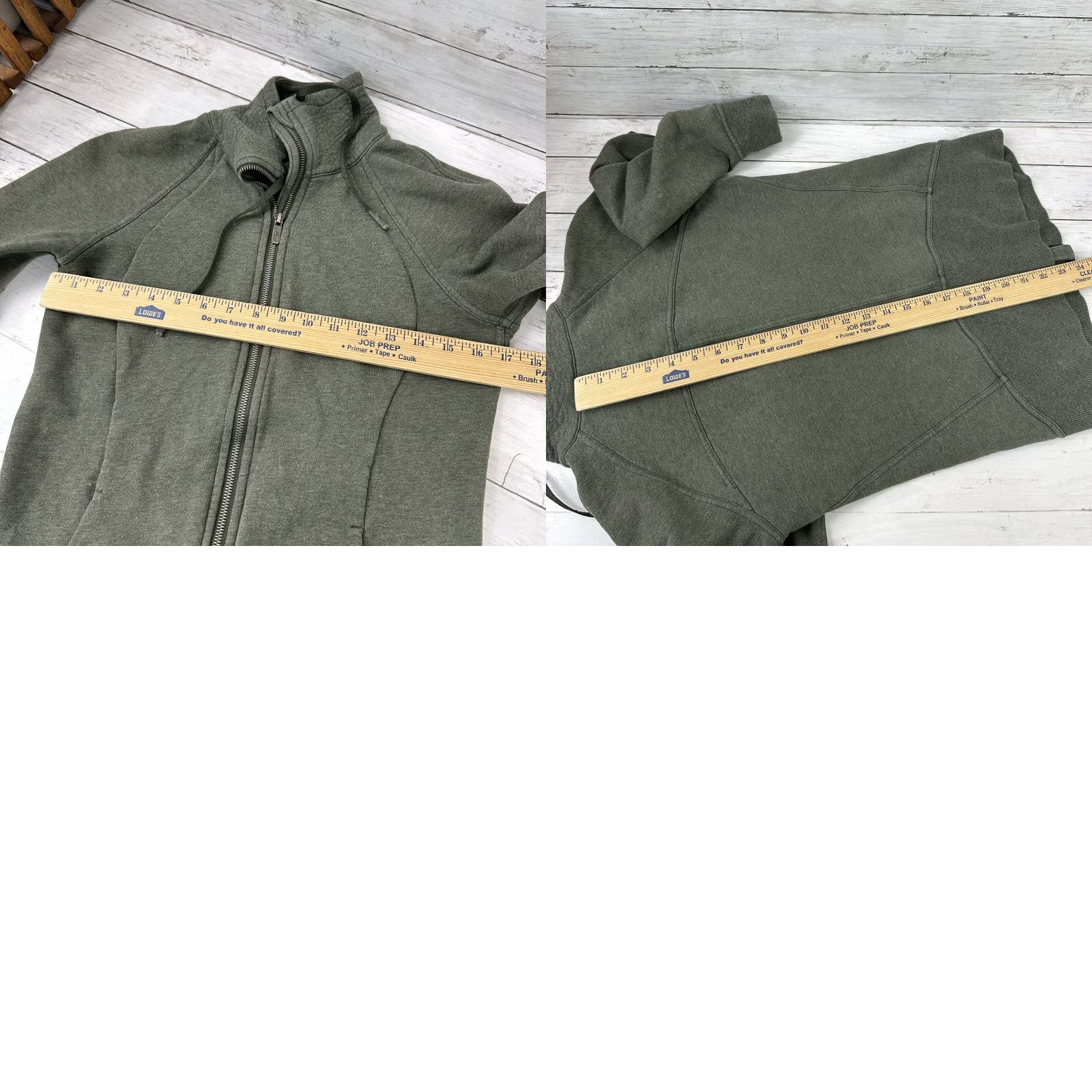 Lululemon Lululemon Huddle Hustle Jacket Womens 4 Green Full Zip Thumbholes Shirt/Coat/Outerwear Athleisure 90s? (Wait) Size S / US 4 / IT 40 - 9 Thumbnail