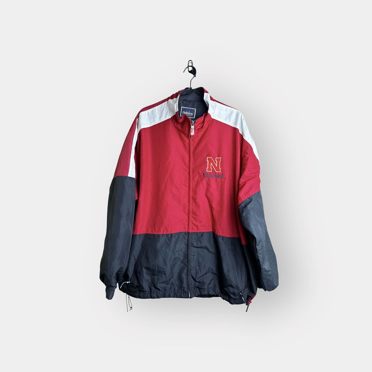 Holloway Vintage 1990's Nebraska State Windbreaker Size US XXL / EU 58 / 5 - 1 Thumbnail