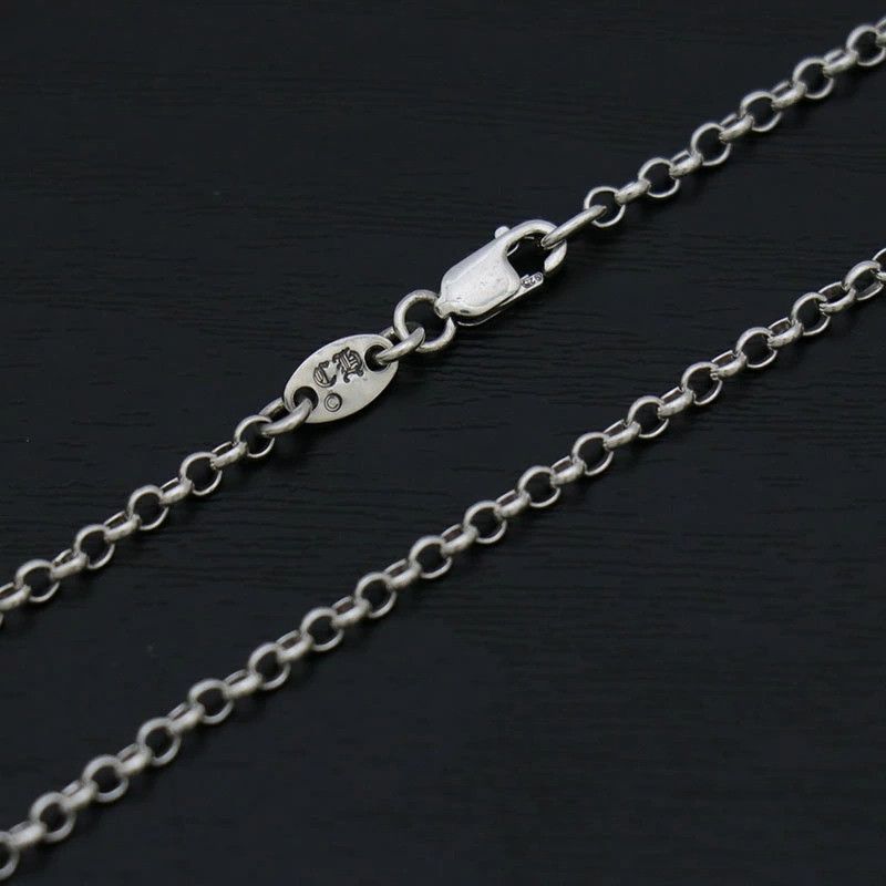 Chrome Hearts Chrome Hearts 16 Inch R16 Silver Chain Necklace Size ONE SIZE - 2 Thumbnail