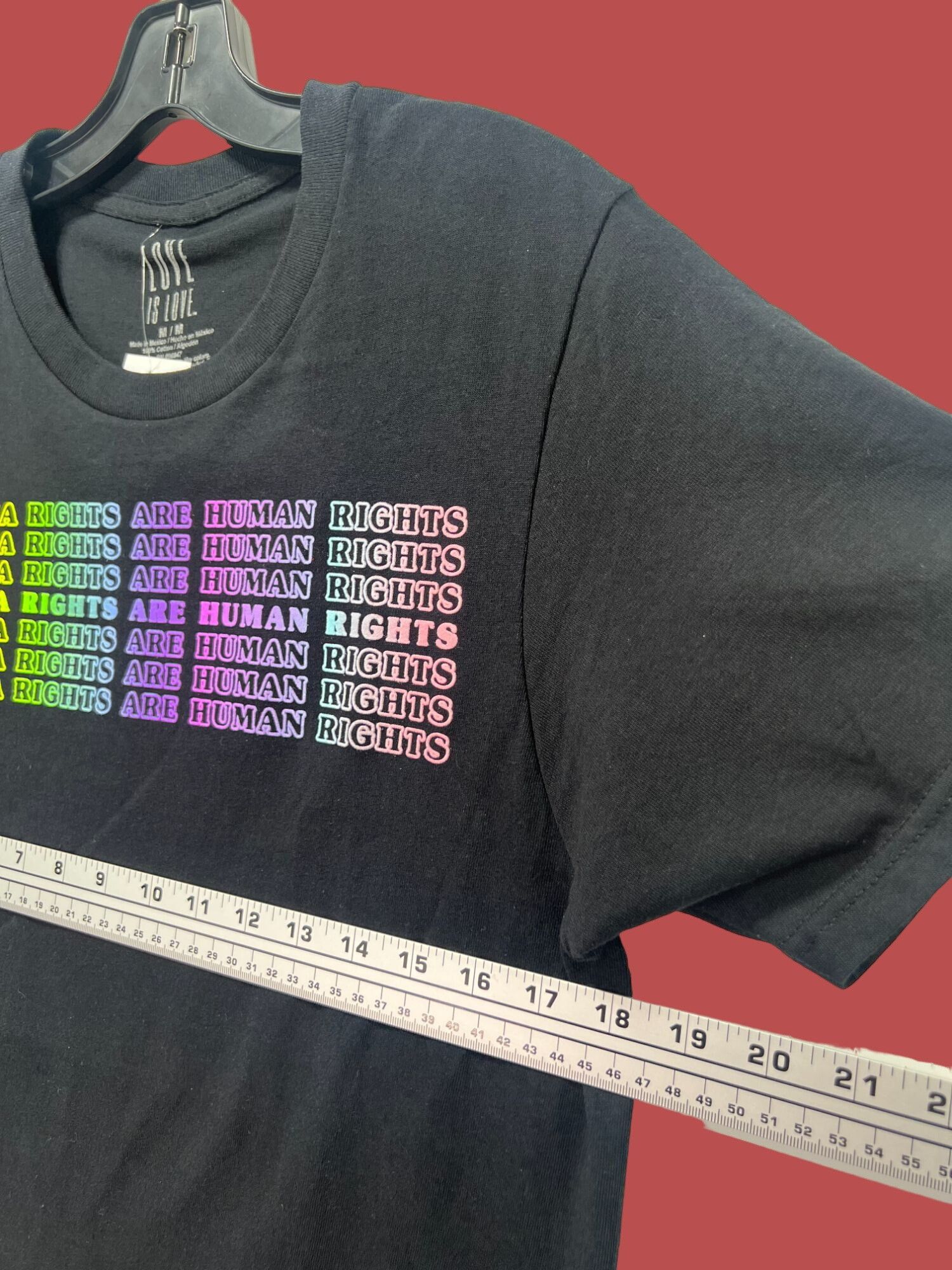 Other Love Is Love - Unisex Adults Short Sleeves T-Shirt - Graphic Size M / US 6-8 / IT 42-44 - 4 Thumbnail