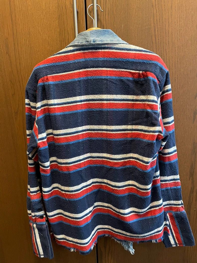 Greg Lauren Greg Lauren size3 Classic Blue and Red Daoist Robe Size US L / EU 52-54 / 3 - 2 Thumbnail