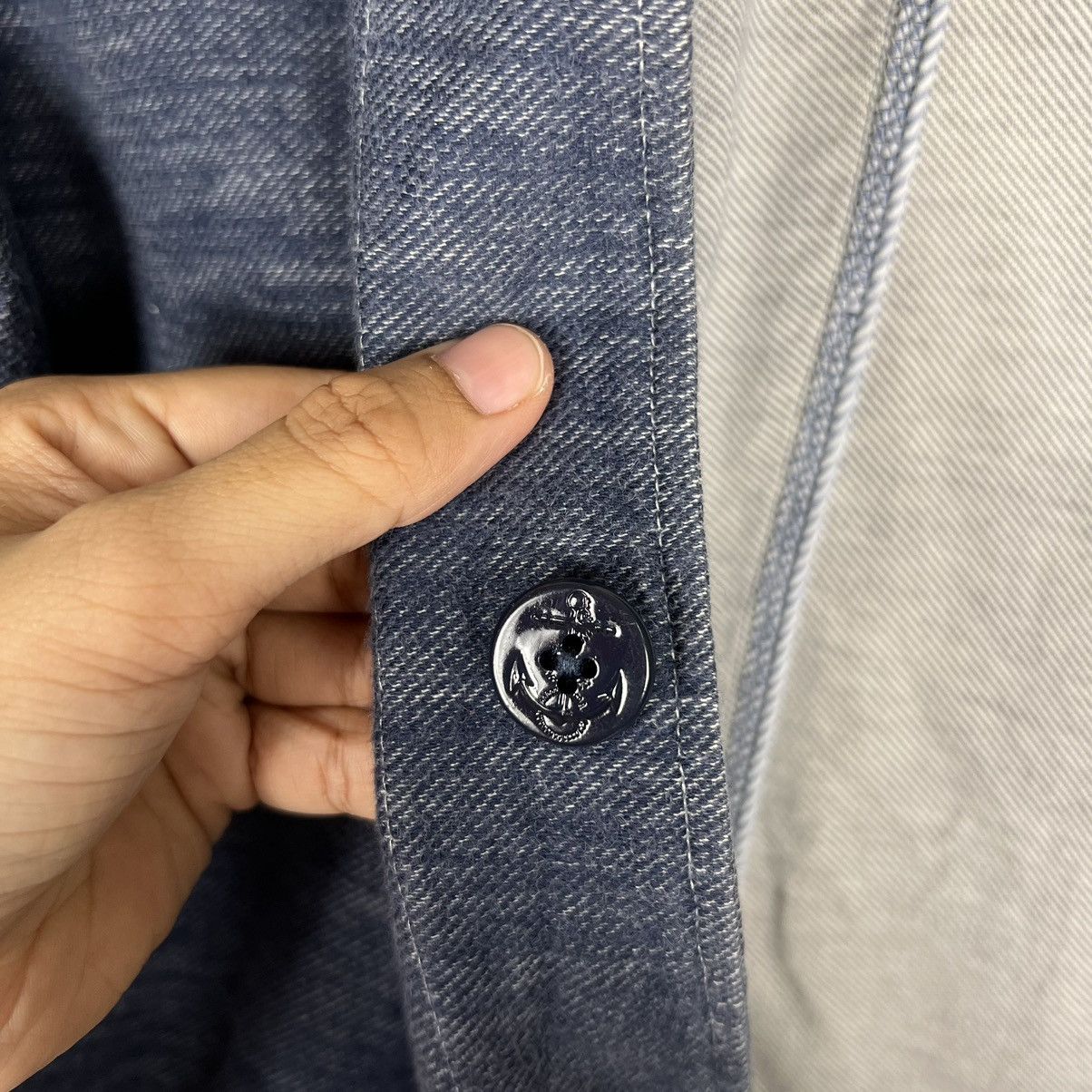 Indigo 🔥 COEN INDIGO NAVY DECK JACKET Size US S / EU 44-46 / 1 - 14 Thumbnail