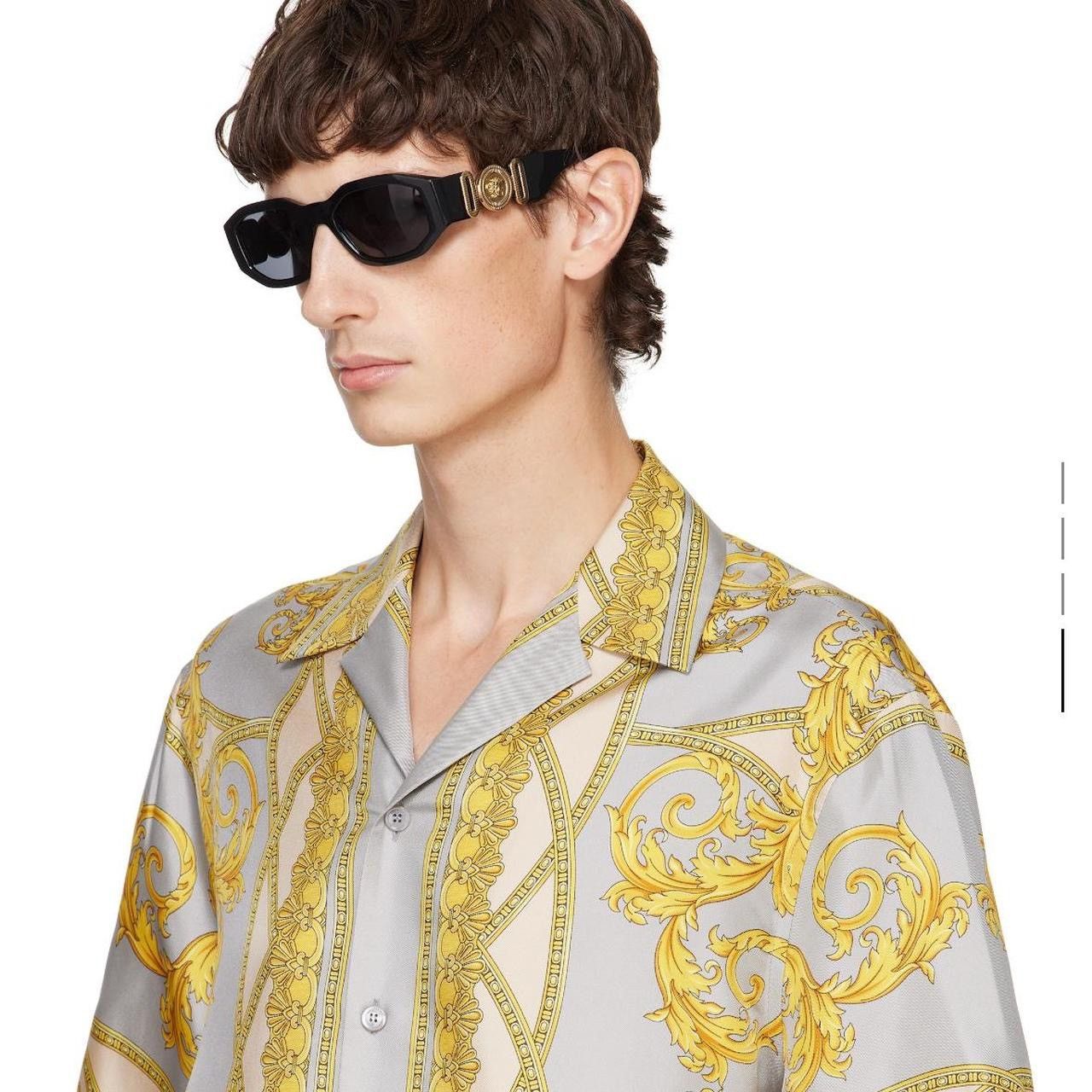 Versace 🔥450$ Versace 4425U Black Acetate Medusa Biggie Sunglasses Size ONE SIZE - 14 Thumbnail