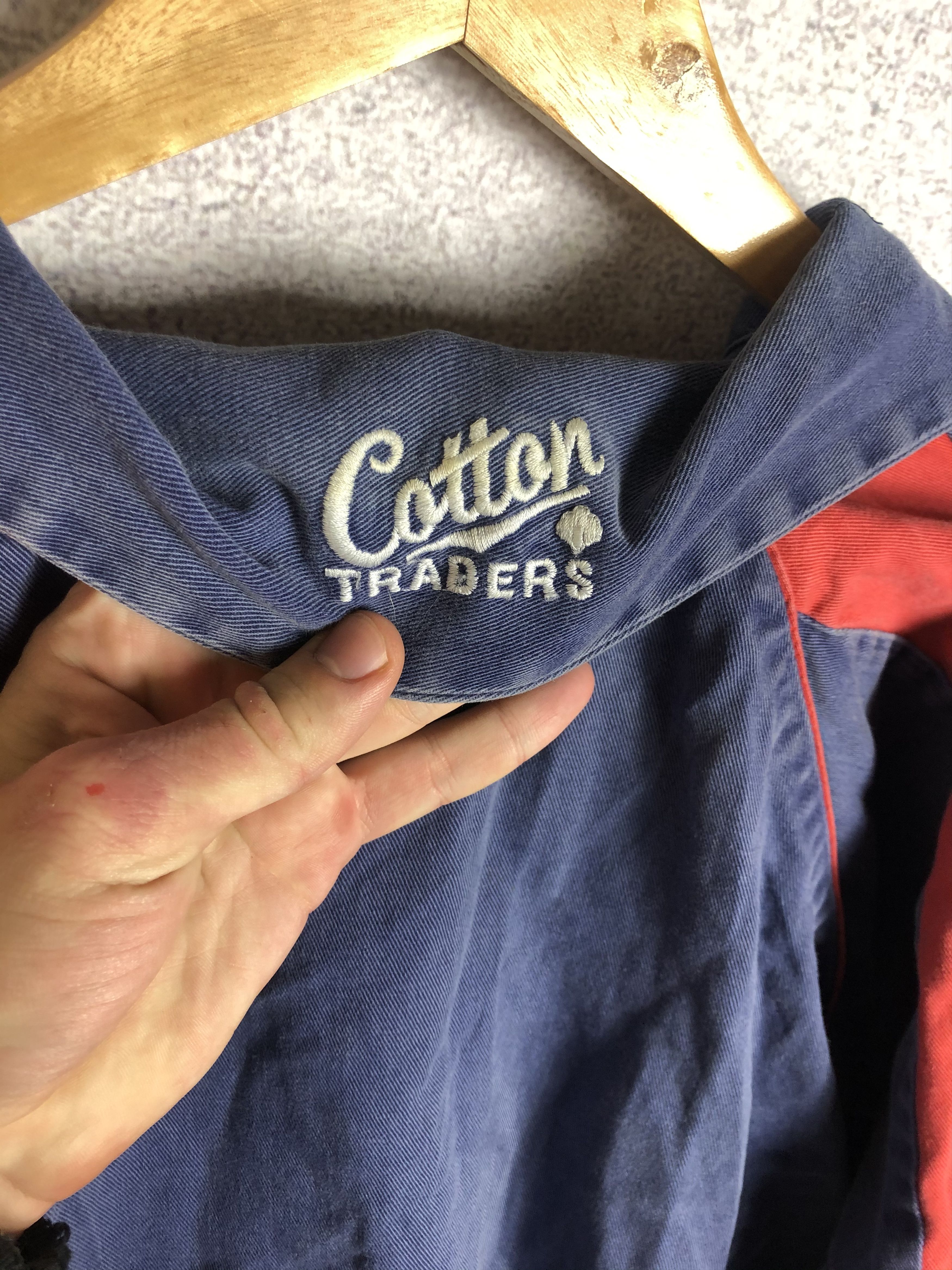 Cotton Traders Rare!Vintage Cotton Traders England Union Rugby Shirt Jersey Size US XL / EU 56 / 4 - 7 Thumbnail