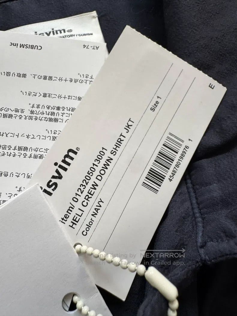 Visvim Visvim 23AW HELI CREW DOWN jacket Size US S / EU 44-46 / 1 - 3 Thumbnail