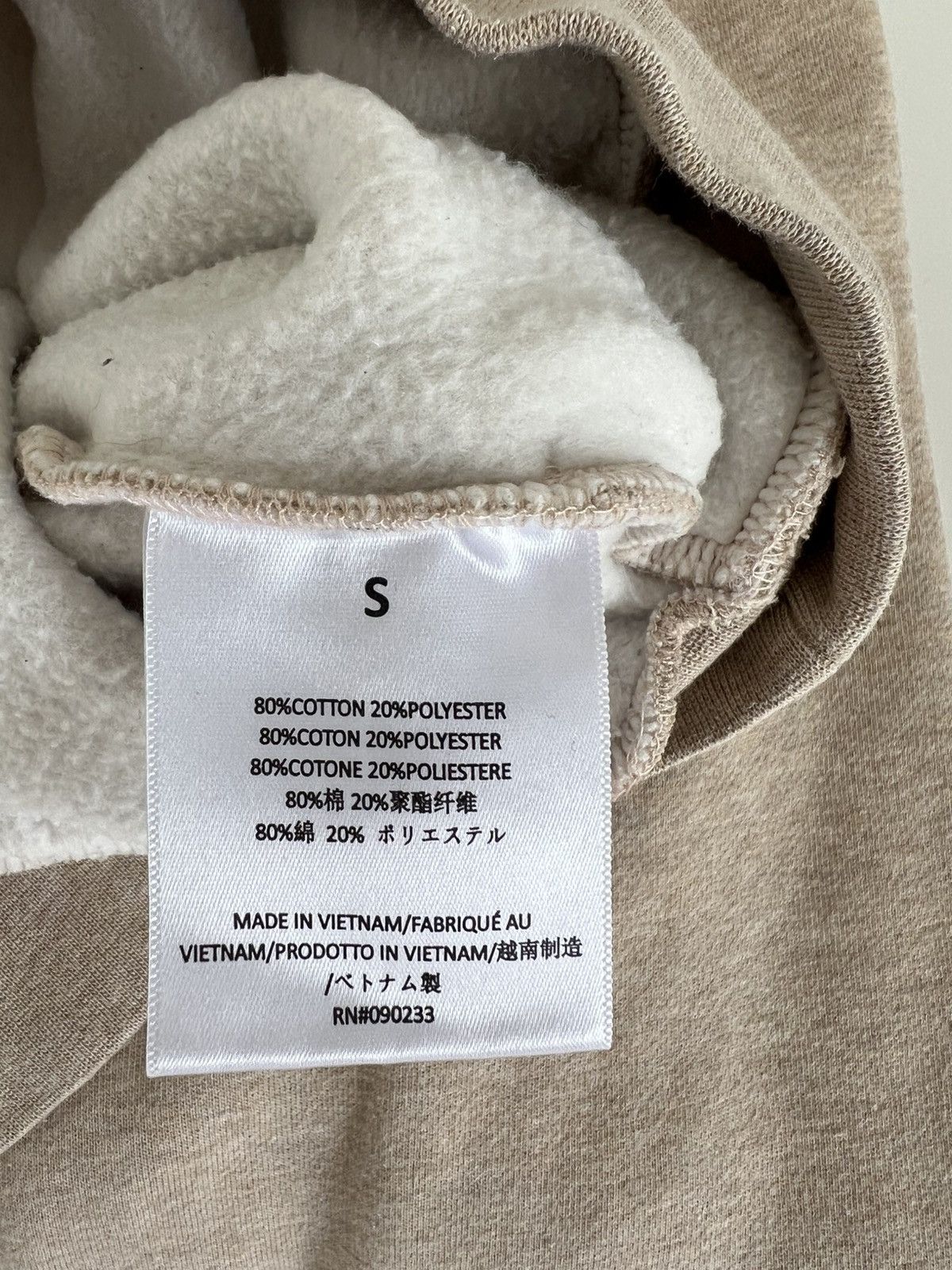 Fear of God Fear of God Essentials logo-embroidered crew-neck sweatshirt Size US S / EU 44-46 / 1 - 6 Thumbnail