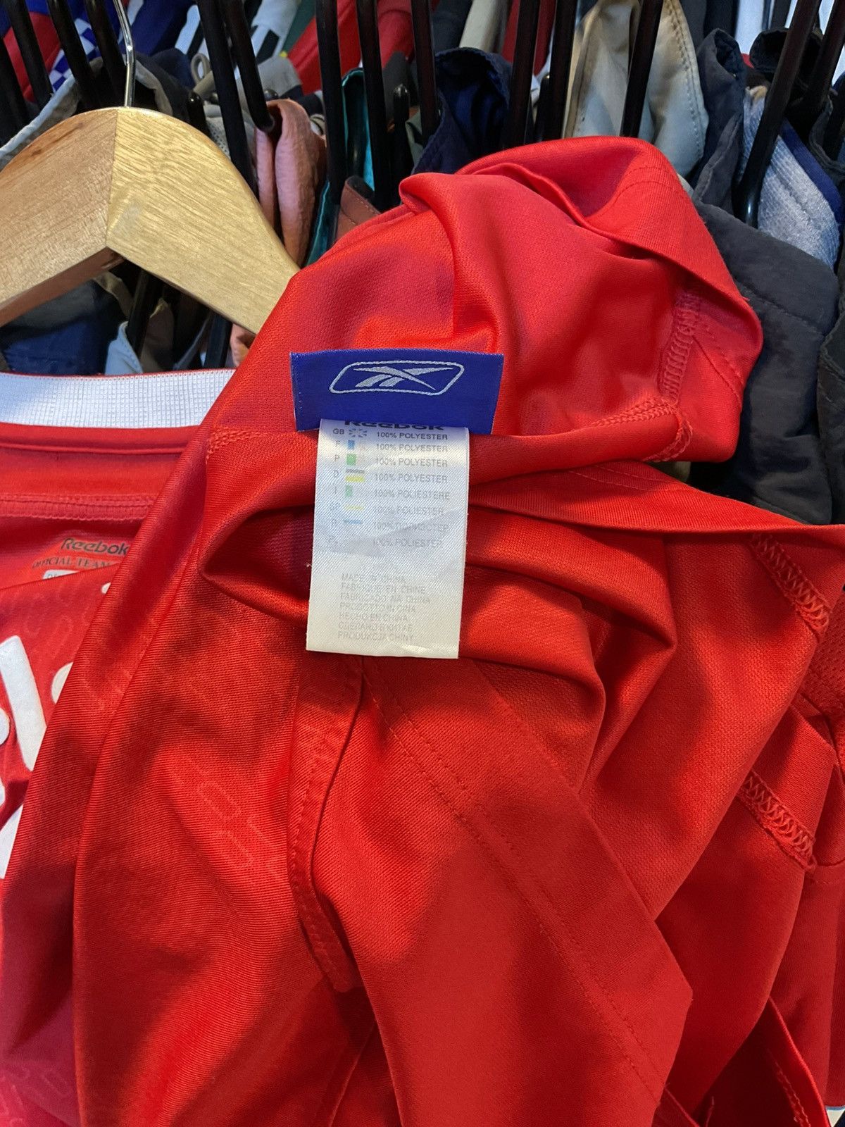 Reebok RareVintage2004-2005LiverpoolLongSleevesHomeKit GERRARD 8 Size US XL / EU 56 / 4 - 10 Thumbnail