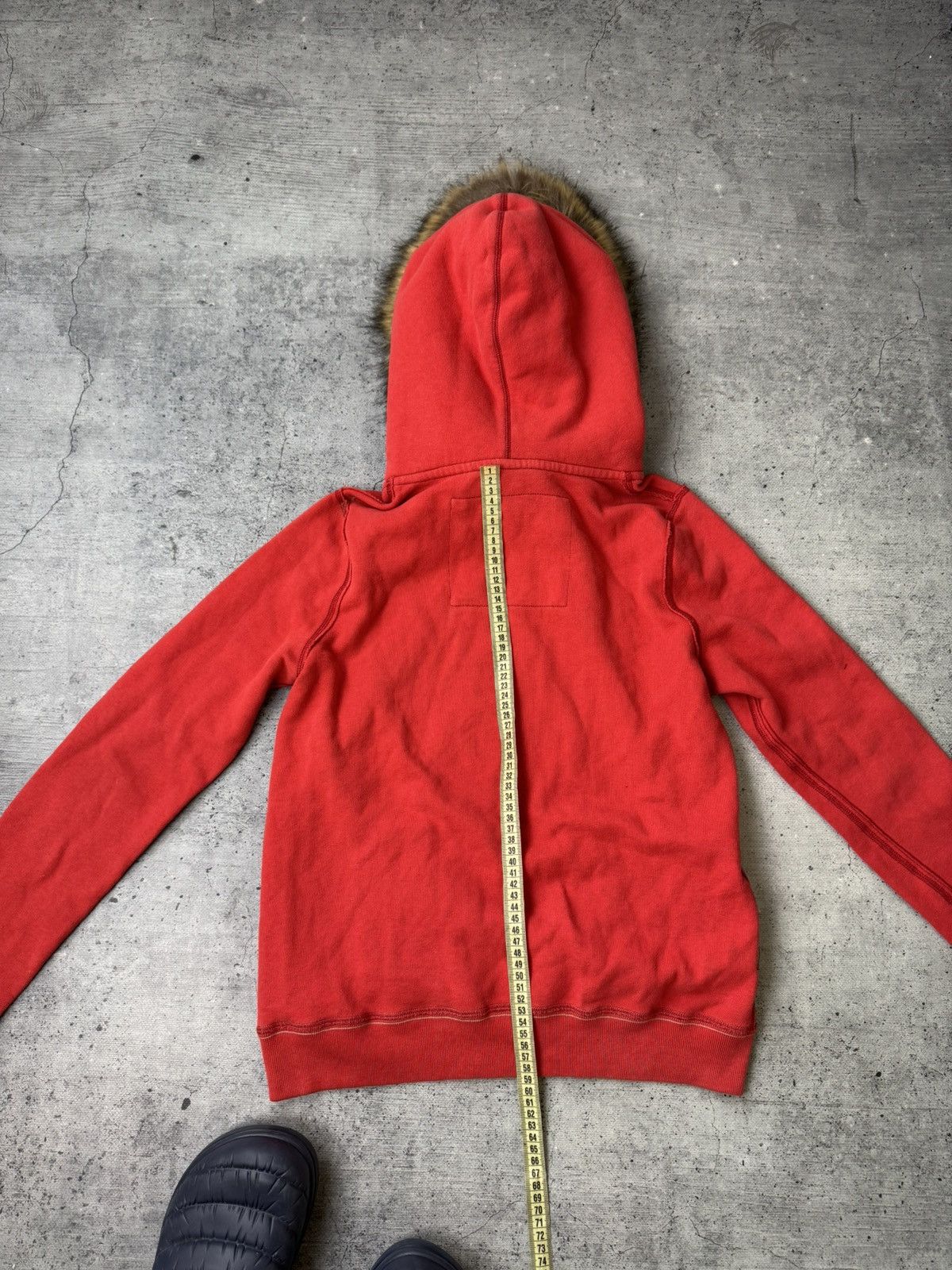 Abercrombie & Fitch Abercrombie & Fitch Y2K LGB IfSixWasNine Faux Fur Zip Hoodie Size US S / EU 44-46 / 1 - 11 Thumbnail