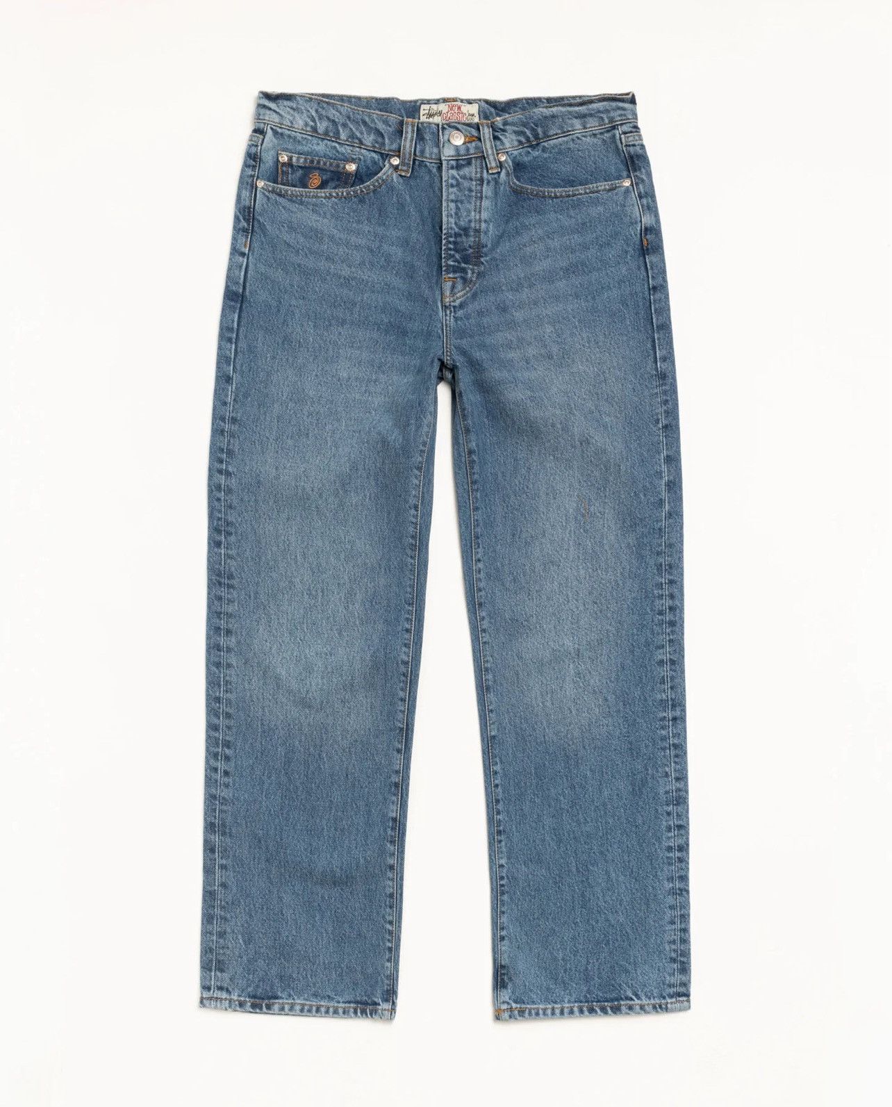 Stussy Stussy New Classic Denim Jean 30 Medium Blue Size US 30 / EU 46 - 8 Thumbnail