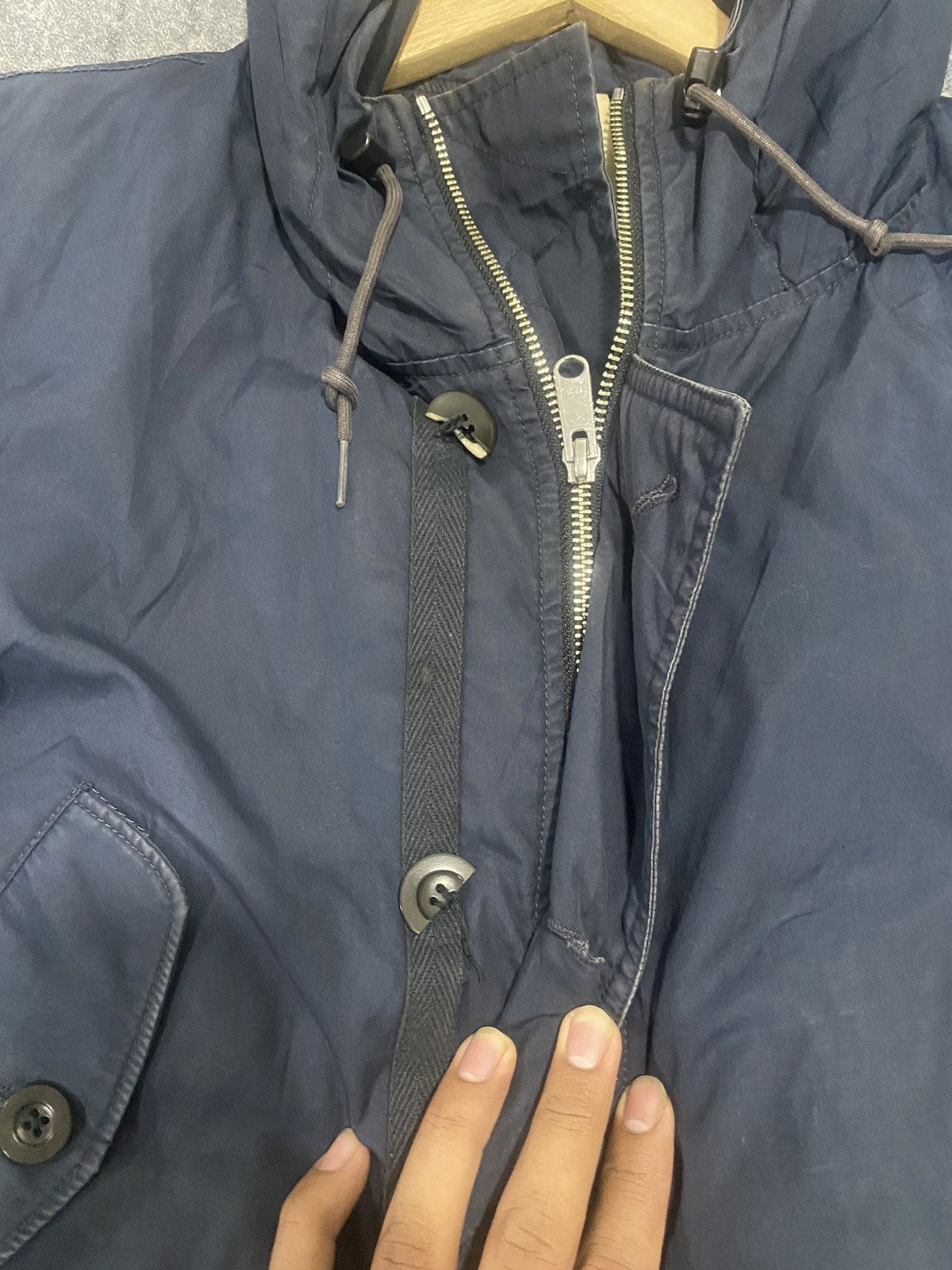 Margaret Howell Vintage MHL Margaret Howell Parka Purfer Jacket Small Black Size US S / EU 44-46 / 1 - 6 Thumbnail
