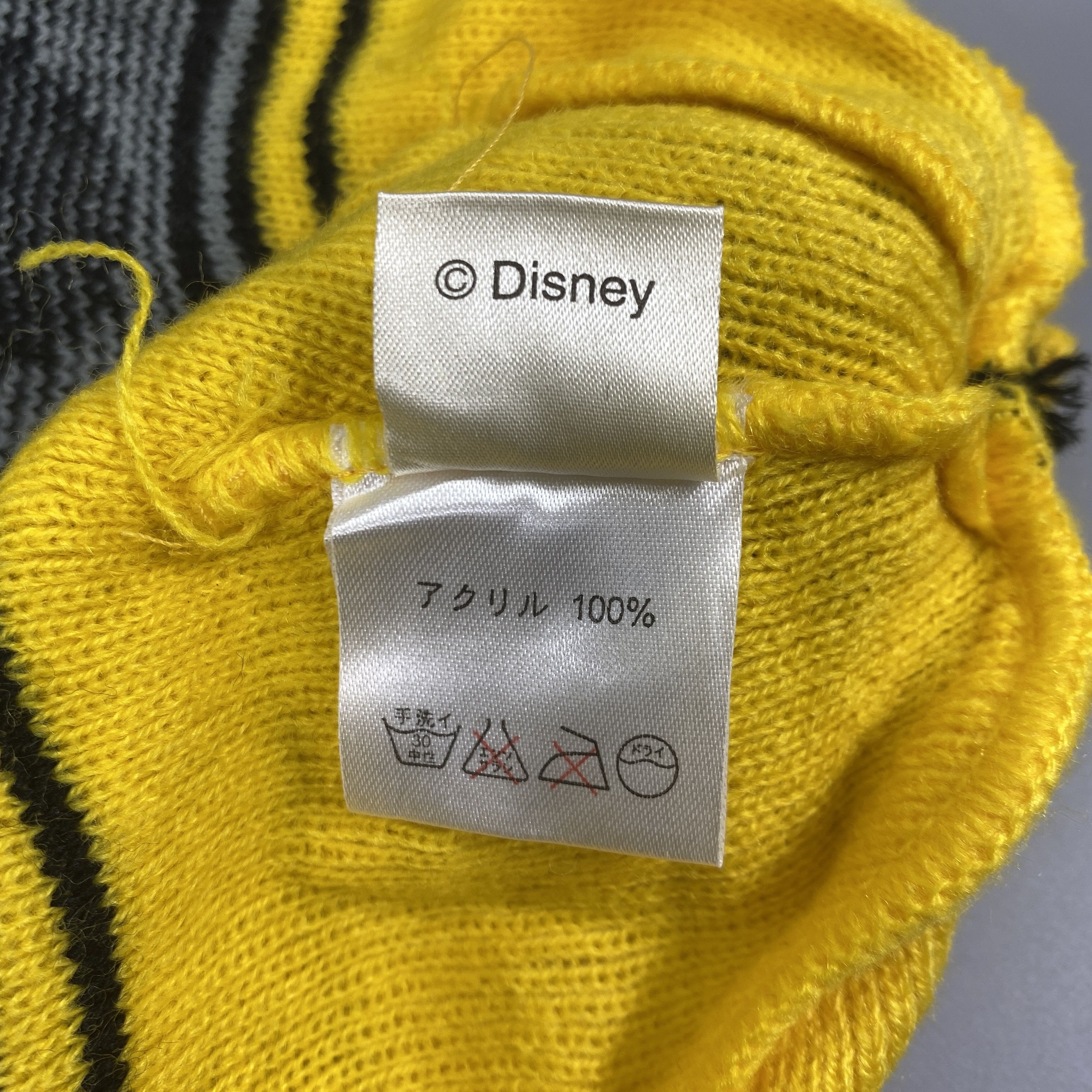 Japanese Brand Disney Mickey Mouse Beanie Pom Pom -BN786 Size ONE SIZE - 7 Thumbnail