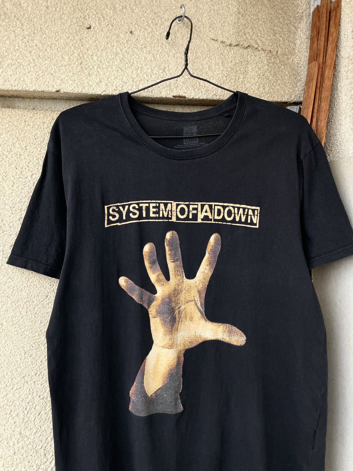 Band Tees System Of A Down SOAD Hand Vintage Style Y2K Band T-Shirt Size US L / EU 52-54 / 3 - 2 Thumbnail