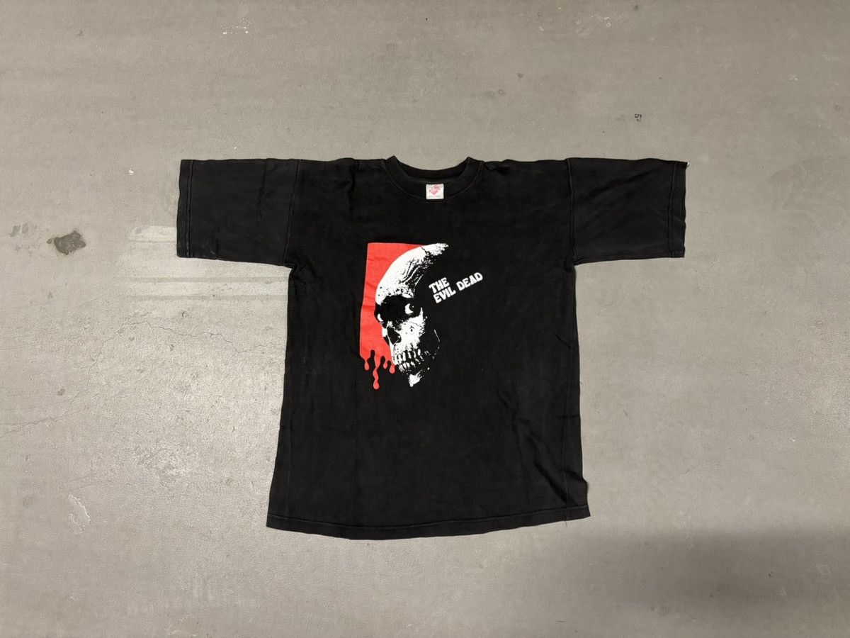 Japanese Brand × Vintage VIntage The Evil Dead Tee Zombies Horror Movie 90s Size US L / EU 52-54 / 3 - 1 Thumbnail