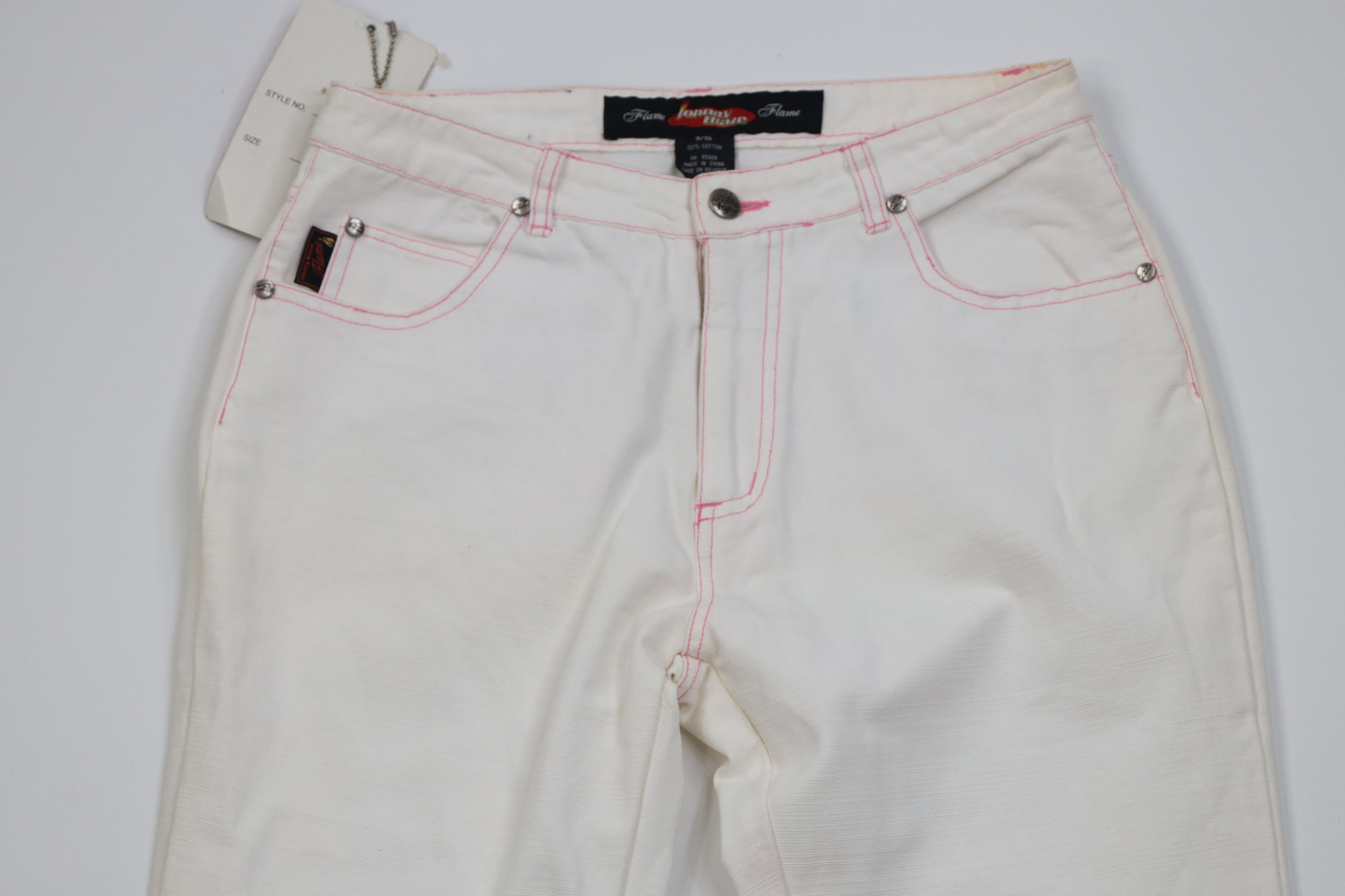 Vintage Deadstock Vintage 90s Y2K Johnny Blaze Man Wutang Clan Jeans Size 32" / US 10 / IT 46 - 2 Thumbnail