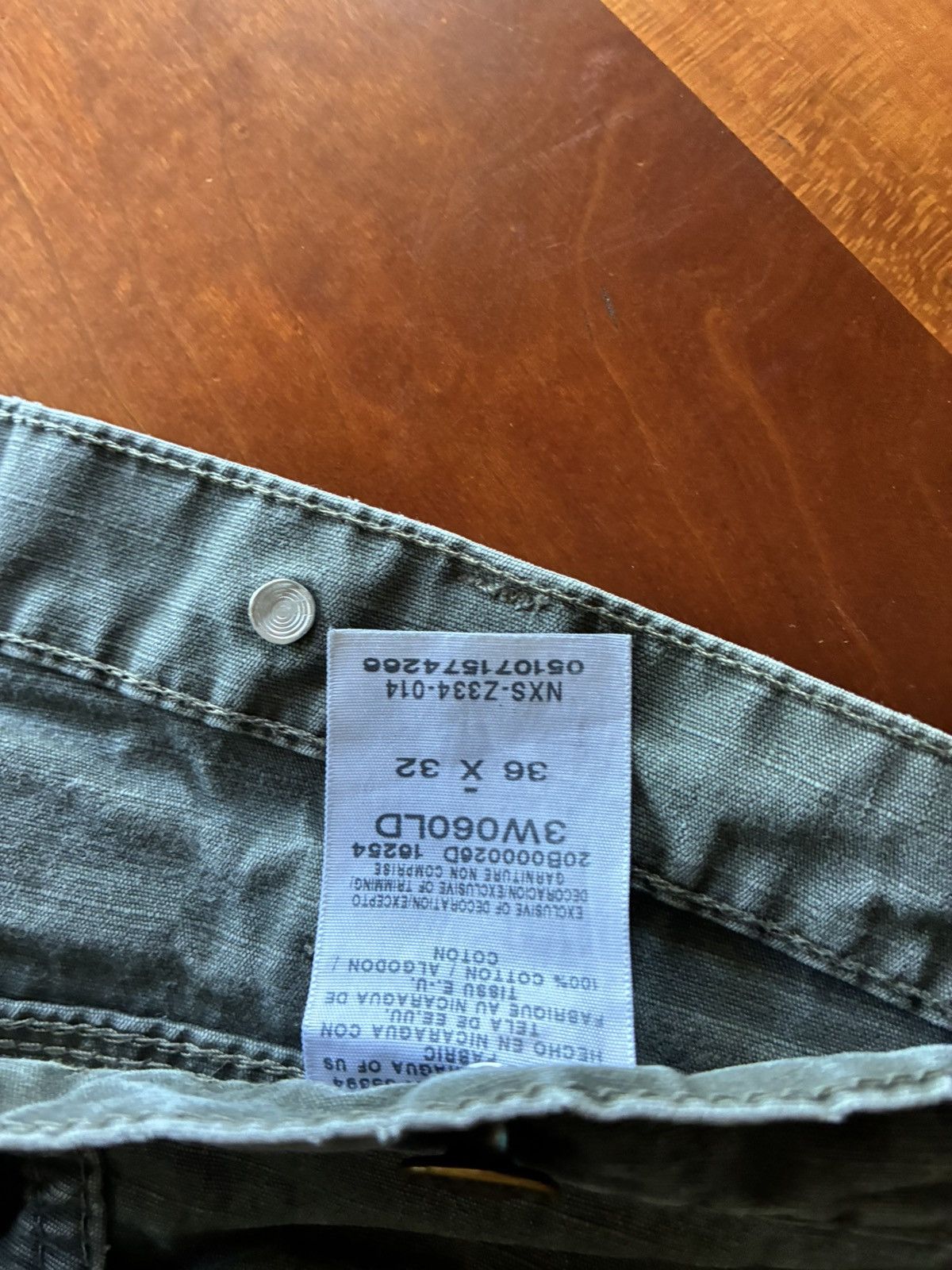Wrangler Vintage faded Riggs double knee carpenter pants Size US 36 / EU 52 - 7 Thumbnail