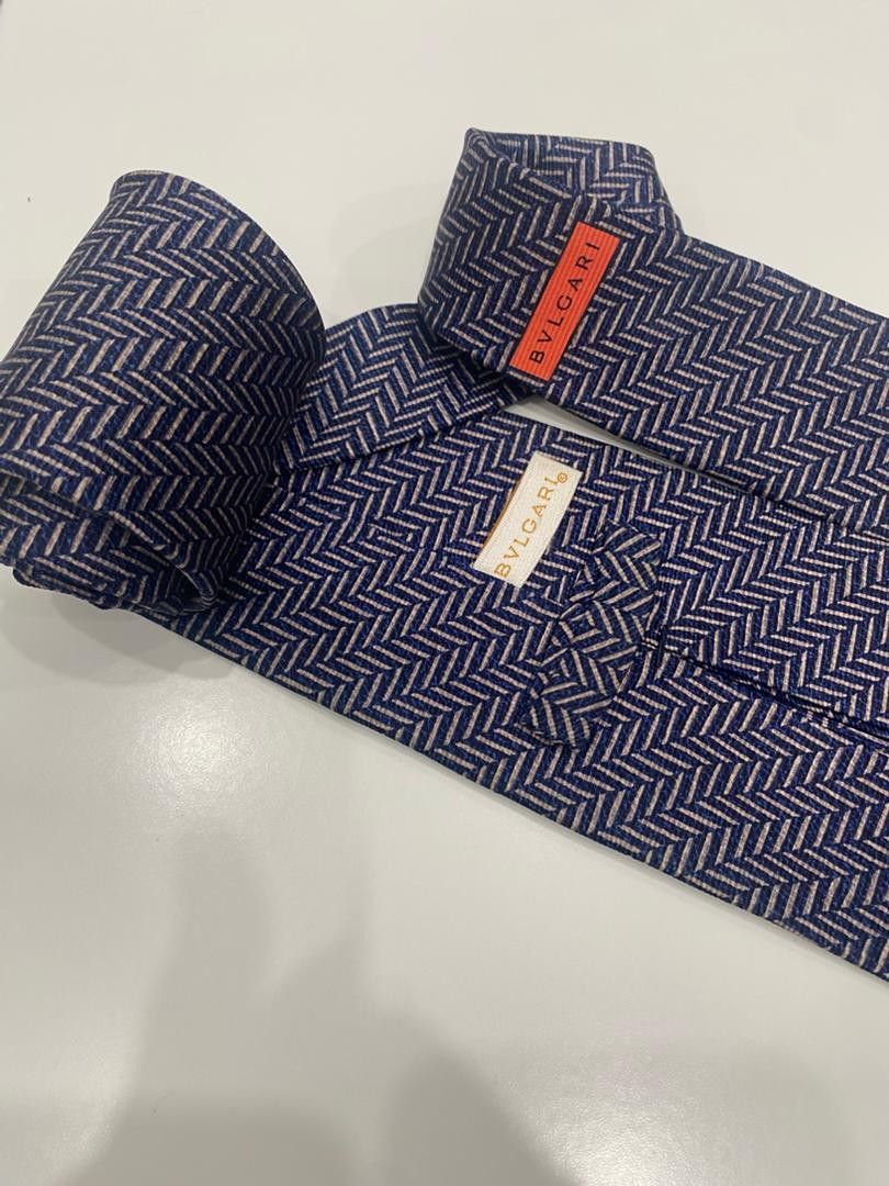 Bvlgari BVLGARI Tie (code:A) Size ONE SIZE - 3 Thumbnail