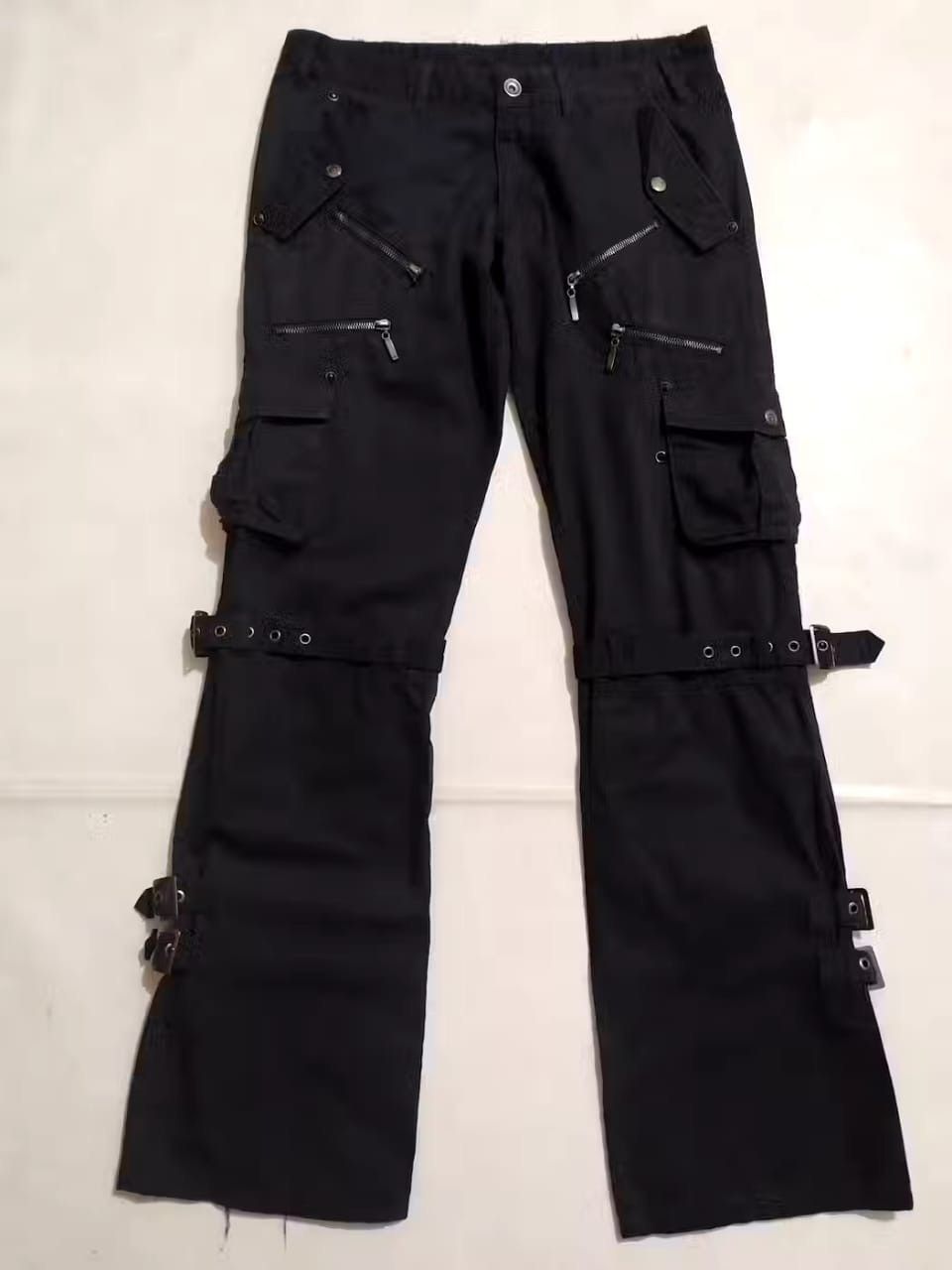 semanticdesign Semantic Design Bondage Cargo Multipocket Flared Pants Size US 29 - 6 Thumbnail