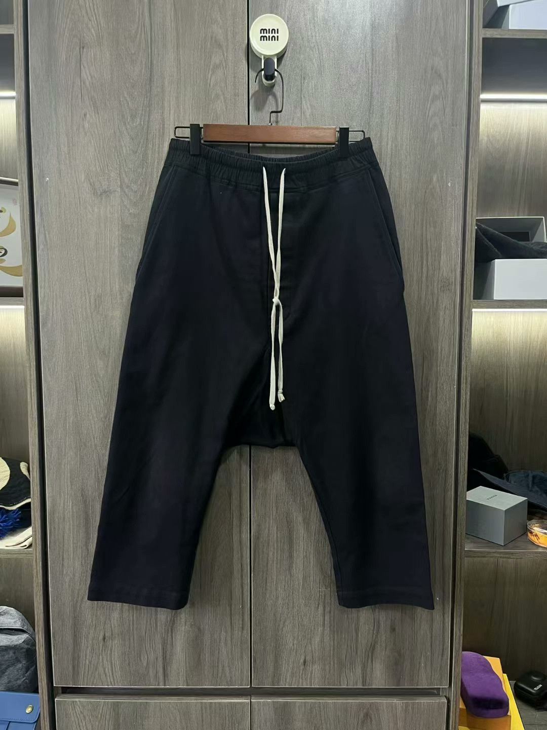 rick owens ro drkshd cropped pants