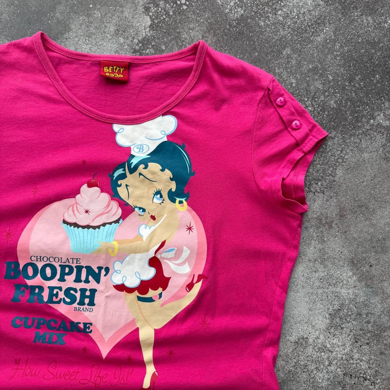 20471120 × Vintage Betty Boop Super Sexy Glamour Vintage T-Shirt Size M / US 6-8 / IT 42-44 - 4 Thumbnail