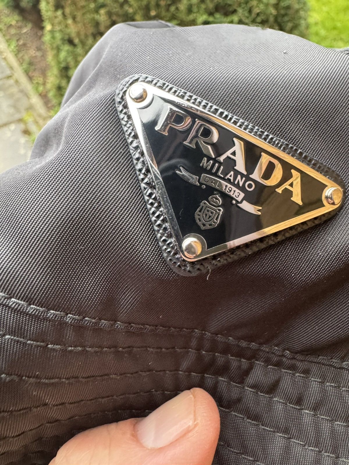 Prada PRADA bucket hat marked size M see ALL PHOTOS AND MEASURES Size ONE SIZE - 21 Thumbnail