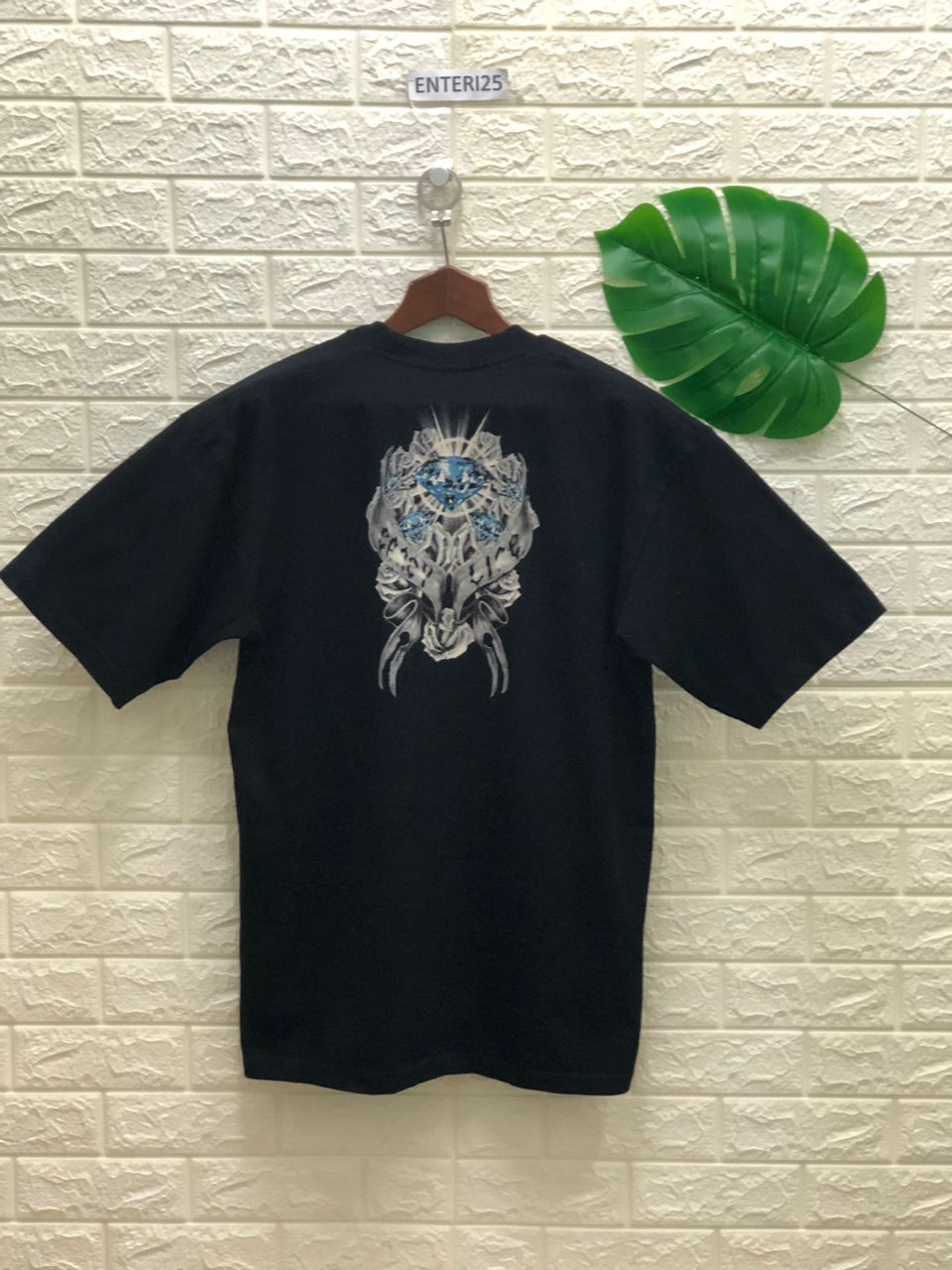 Vintage vintage crazy life diamon skull printed tshirt by pro-tag xl Size US XL / EU 56 / 4 - 10 Thumbnail