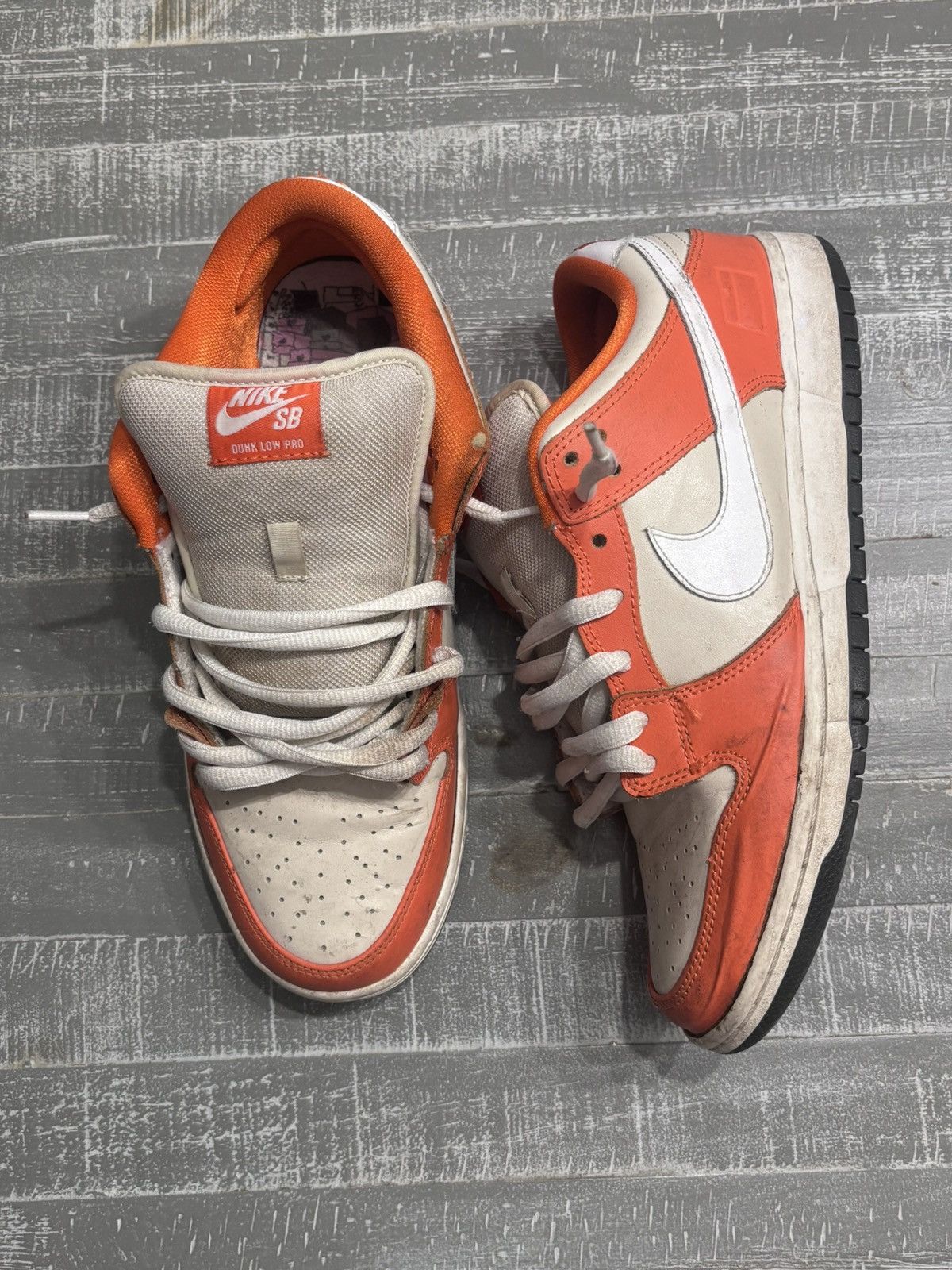 Nike Nike Dunk Low SB Orange Box | Grailed