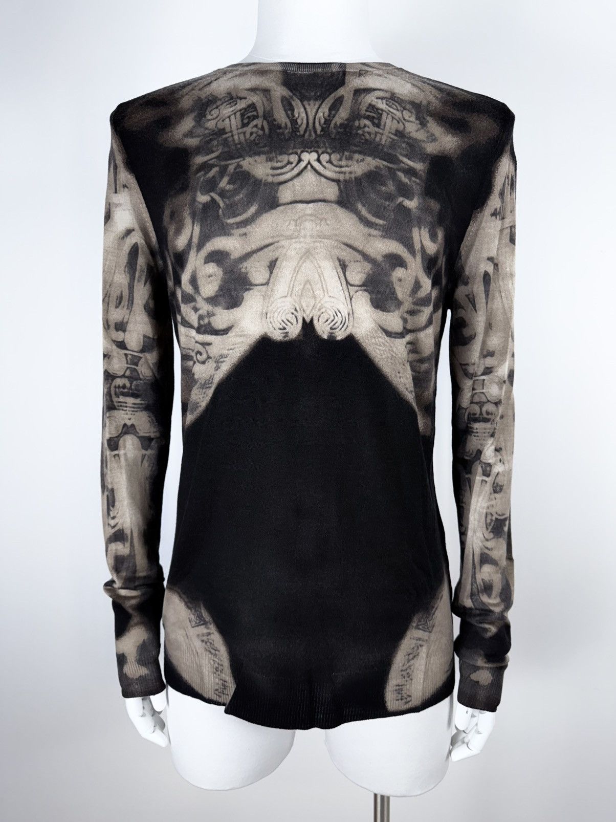 Alexander McQueen A/W 2010 Tribal Skeleton Knit Size US M / EU 48-50 / 2 - 3 Thumbnail
