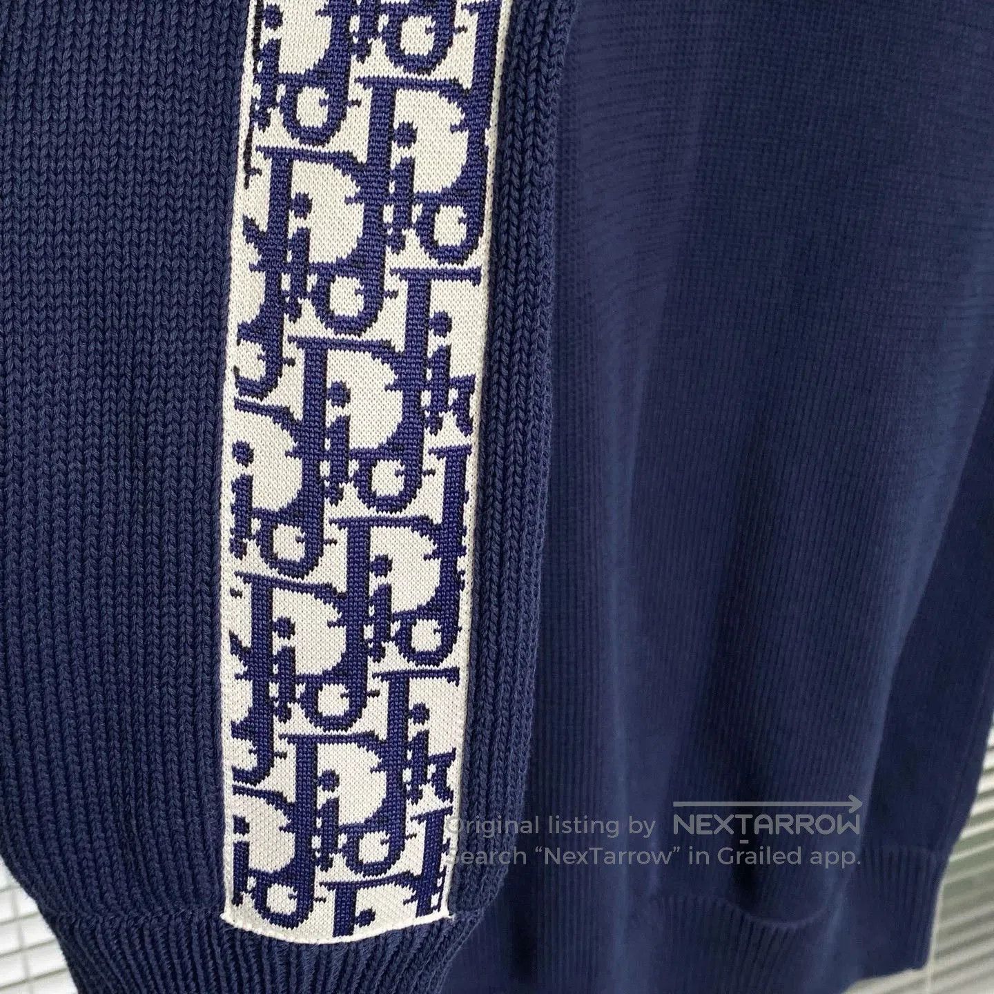 Dior dior knit sweater with logo details. Size US S / EU 44-46 / 1 - 3 Thumbnail