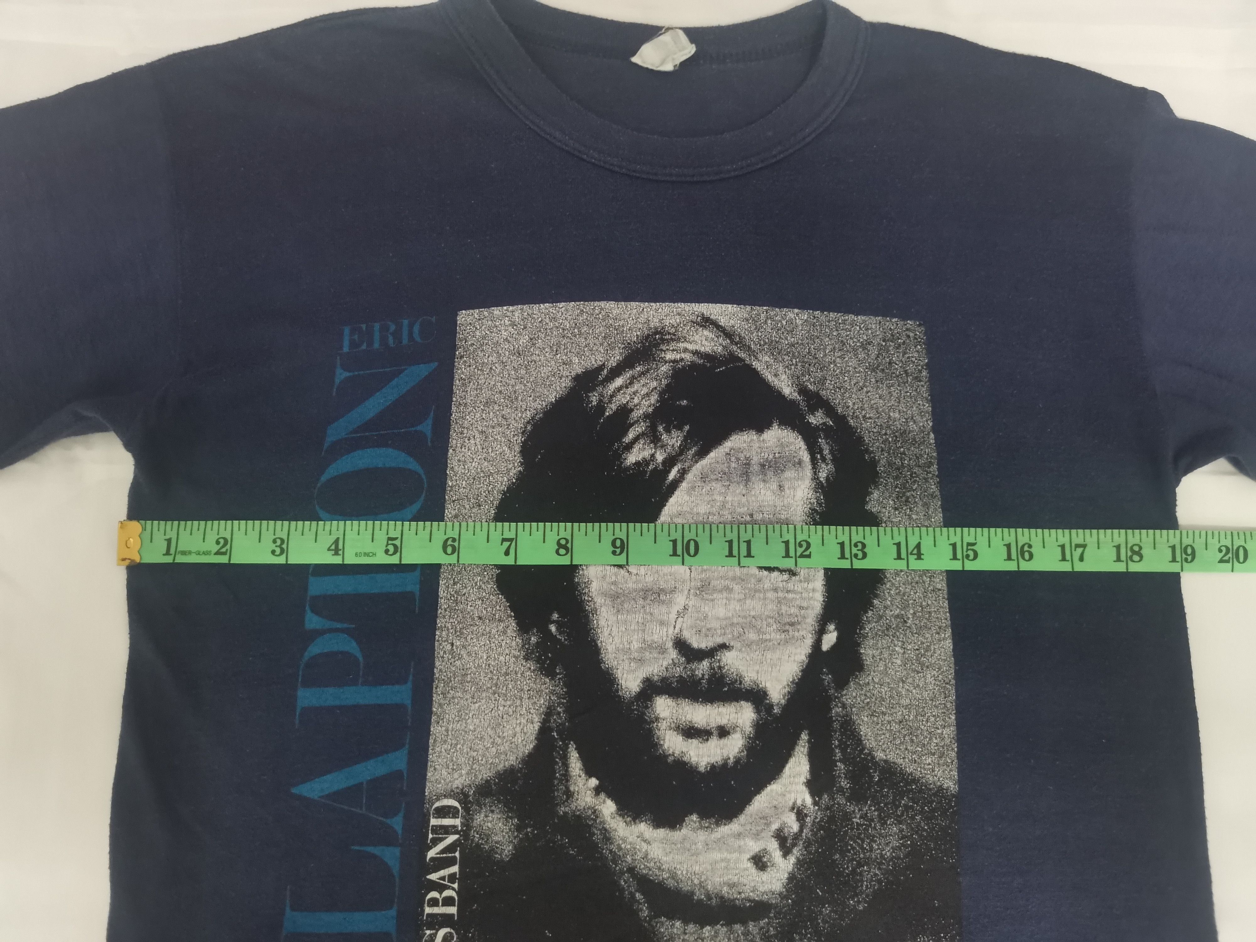Band Tees Vintage Eric Clapton Tour 1985 Tee Stitches Rock Blues Size US M / EU 48-50 / 2 - 6 Thumbnail