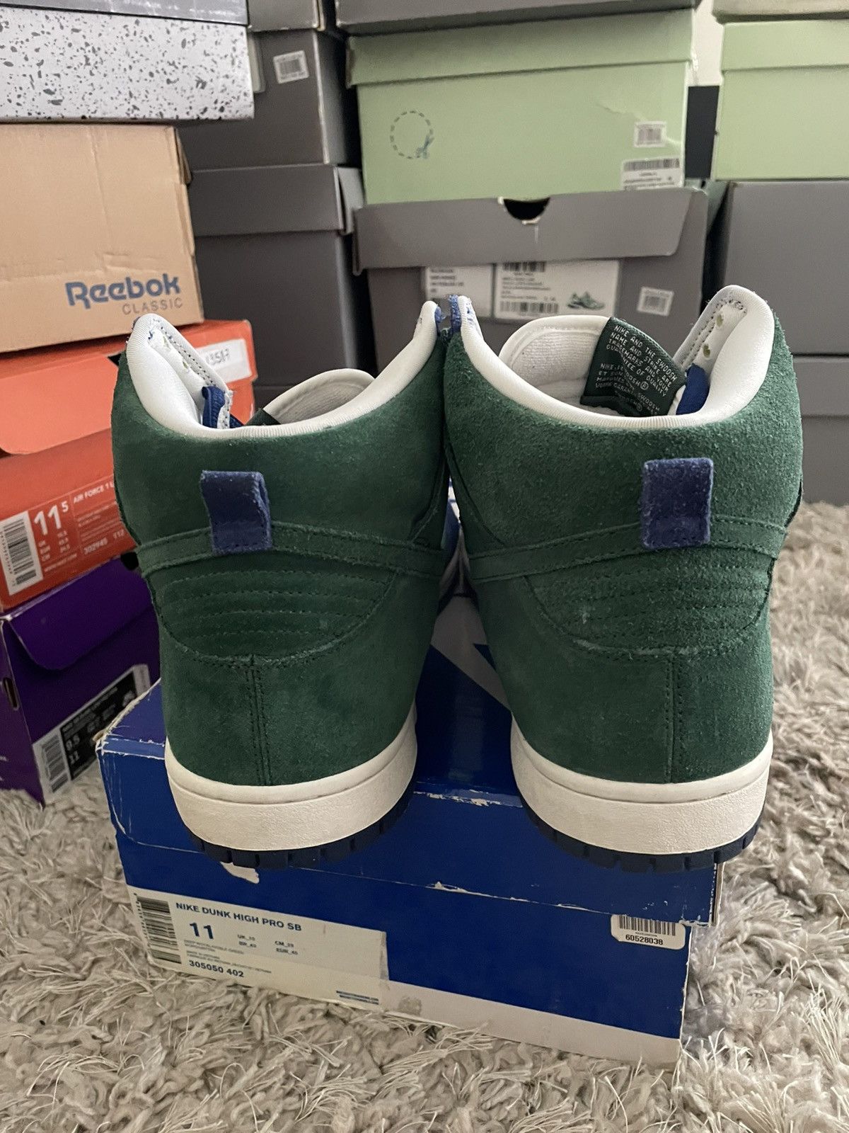 Nike SB Nike Dunk High Pro SB Blue/Blue Size US 11 / EU 44 - 5 Thumbnail