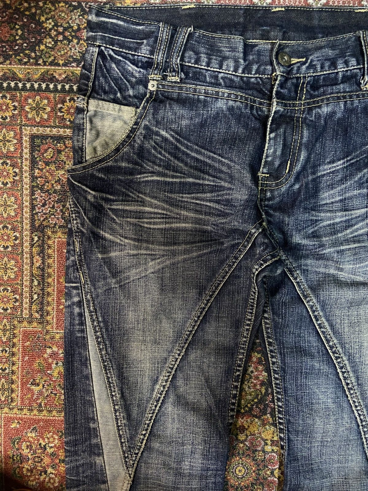 If Six Was Nine × Michel Klein Michel Klein Jeans Size US 33 - 5 Thumbnail