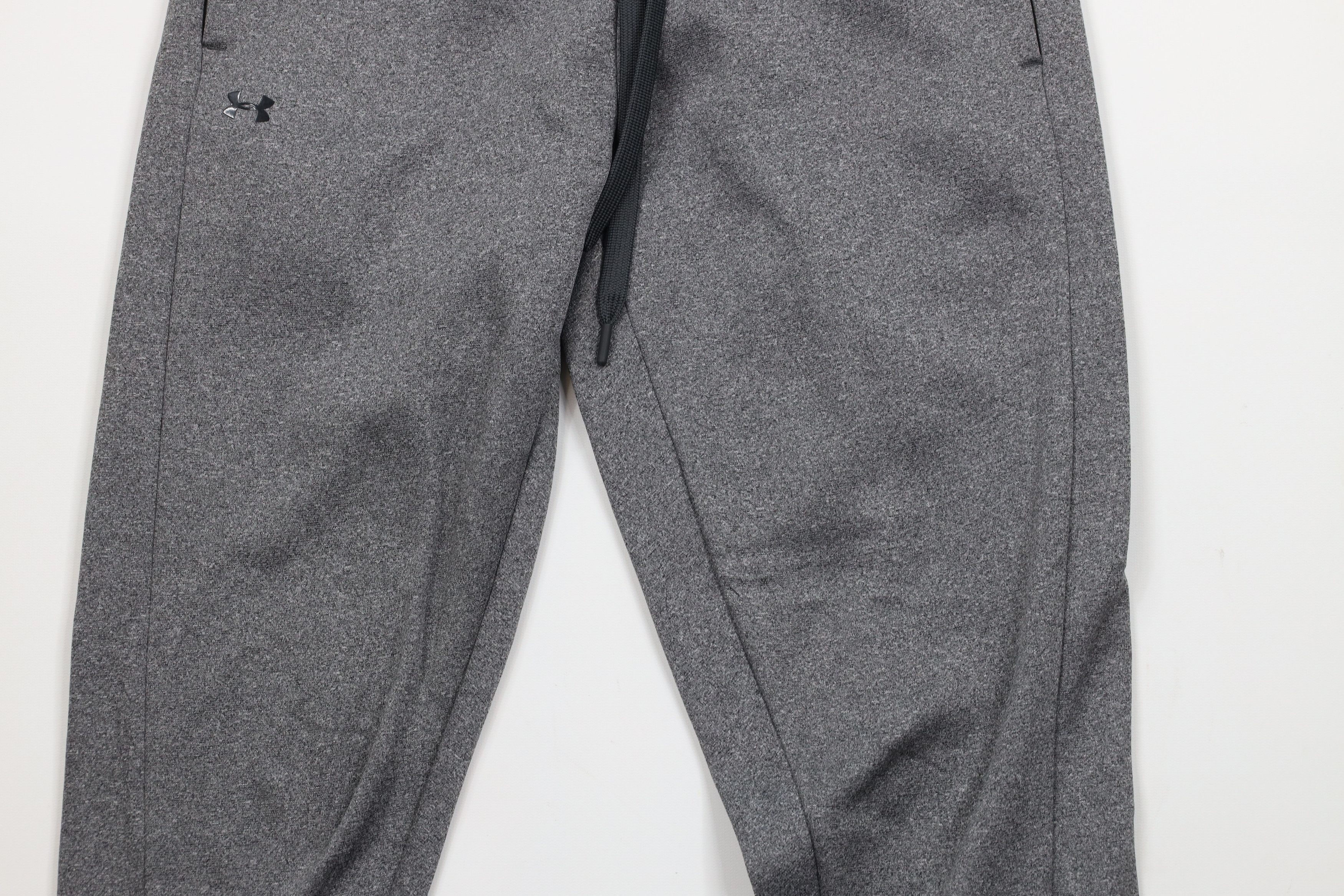 Under Armour × Vintage Under Armour Fit ColdGear Fleece Lined Joggers Pants Gray Size US 32 / EU 48 - 3 Thumbnail