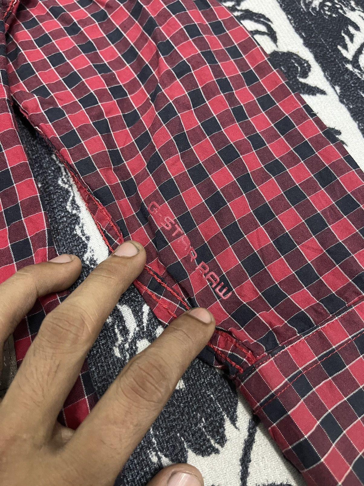 G-Star Y2K G STAR RAW BUTTON UP SHIRT BIG LOGO ON BACK Size US M / EU 48-50 / 2 - 7 Thumbnail
