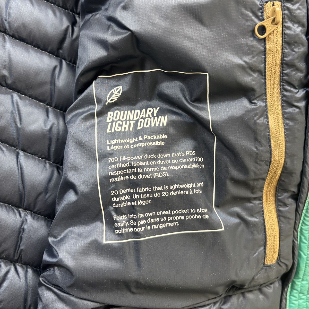Mountain Equipment MEC Puffer Jacket 700 Down Jacket Quilted Raglan Hooded Gorp Size US M / EU 48-50 / 2 - 9 Thumbnail