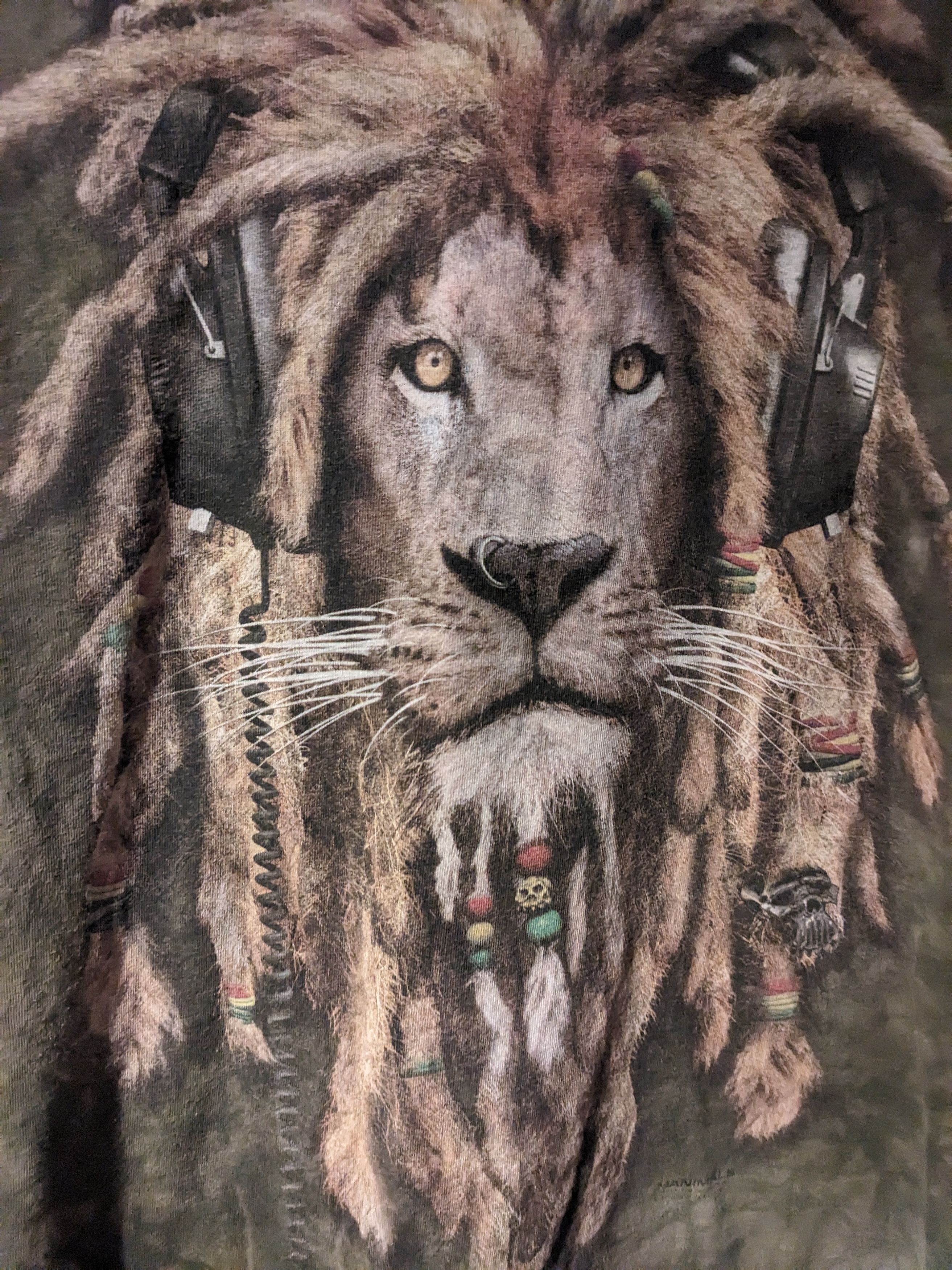 The Mountain × Vintage Vintage 2010's The Mountain Tiger Animal Nature T-Shirt Size US M / EU 48-50 / 2 - 2 Thumbnail