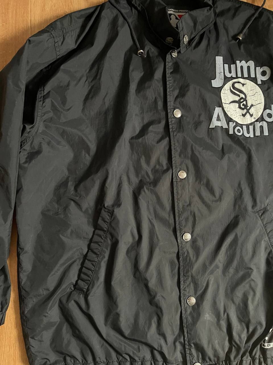 MLB × Vintage Vintage Baseball Chicago WhiteSox Campri Team Line Jacket Size US XL / EU 56 / 4 - 12 Thumbnail