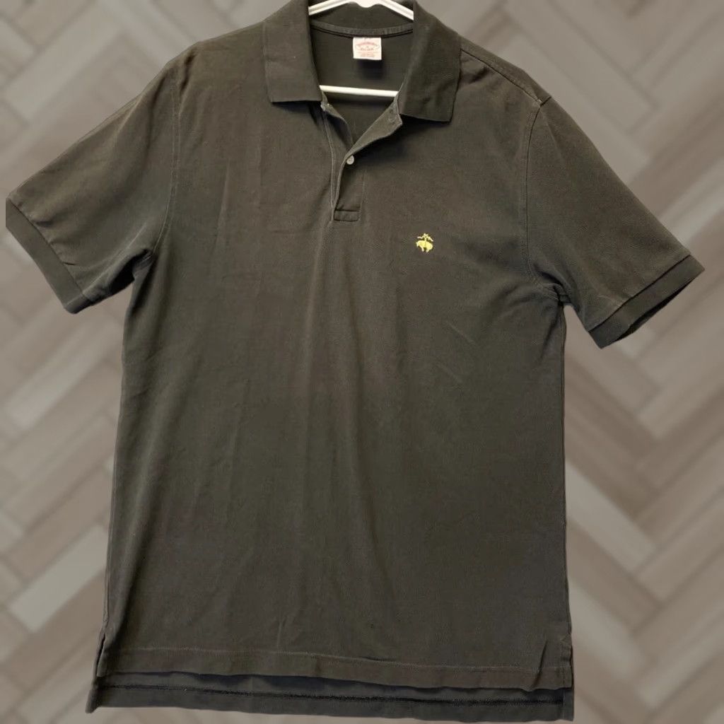 Brooks Brothers VINTAGE Brooks Brothers Polo Shirt Men Adult Medium Black Short Sleeve Casual Preppy Size US M / EU 48-50 / 2 - 1 Thumbnail