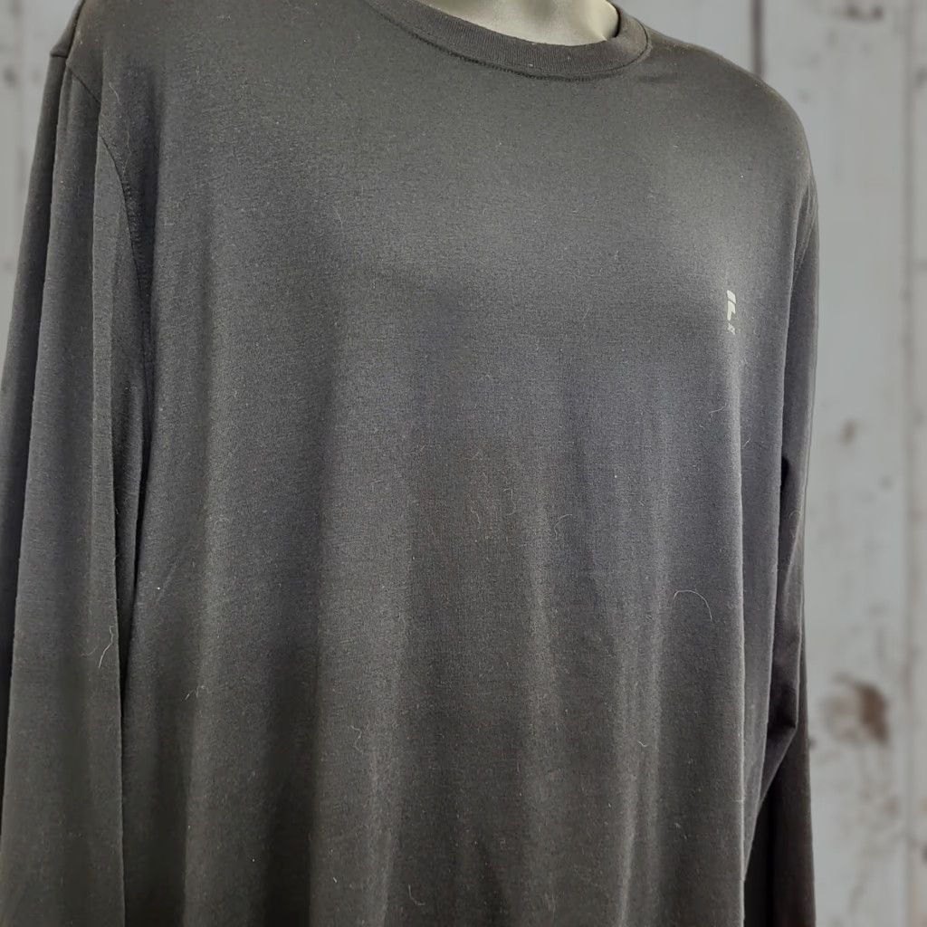 Fila FILA Sport Shirt Men's XXL Black Long Sleeve Crew Neck Pullover Athletic Shirt Mens XX L Black FilA Sport Jacket? Size US XXL / EU 58 / 5 - 1 Thumbnail