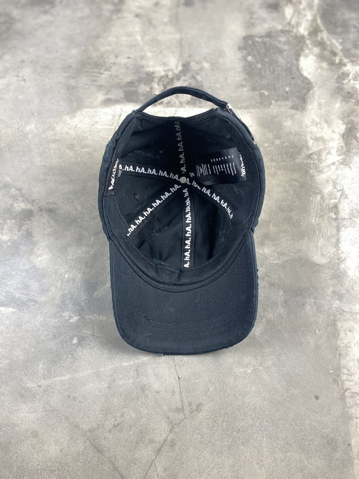 Haculla × Japanese Brand haculla ripped dad cap Size ONE SIZE - 4 Thumbnail