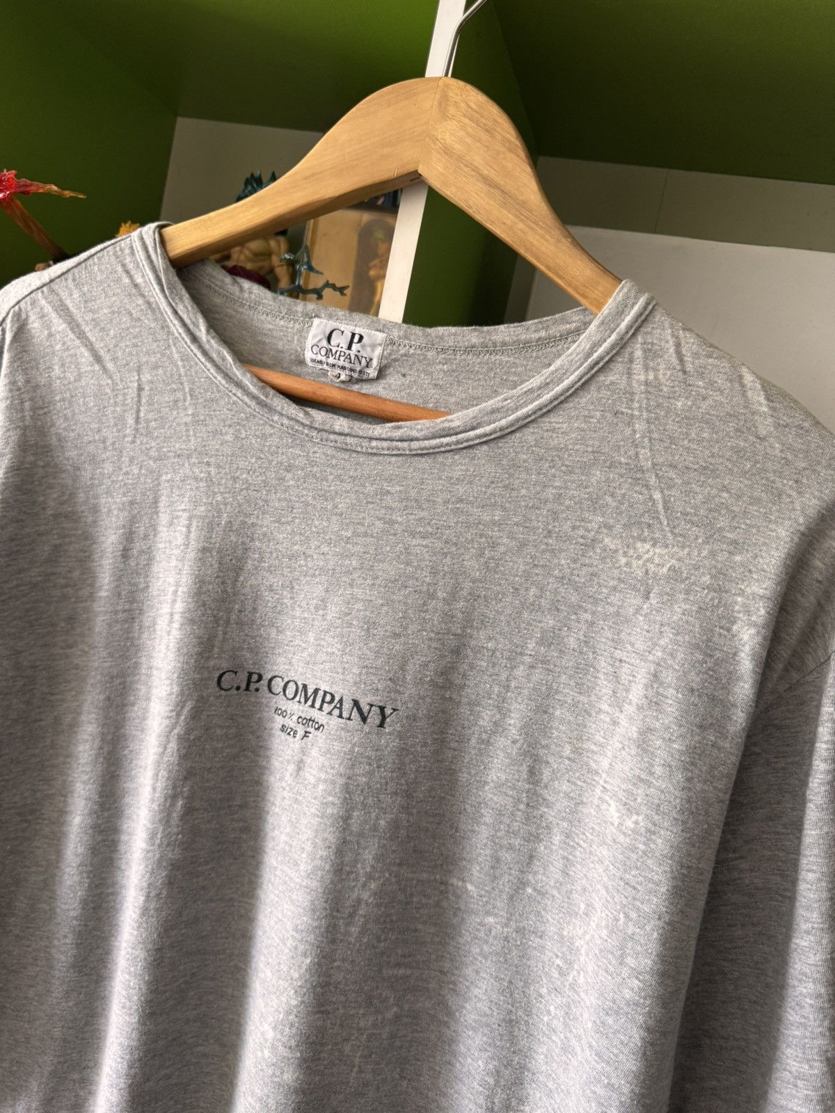 C.P. Company Vintage CP COMPANY IDEAS MASSIMO OSTI CENTER SPELLOUT Size US XL / EU 56 / 4 - 6 Thumbnail