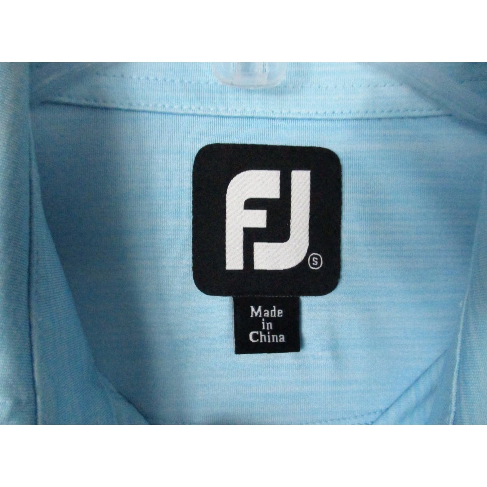 Vintage FJ Polo Shirt Large Mens Short Sleeve Golf Sky Peach Blur Stretch Footjoy Shirt Size US L / EU 52-54 / 3 - 4 Thumbnail