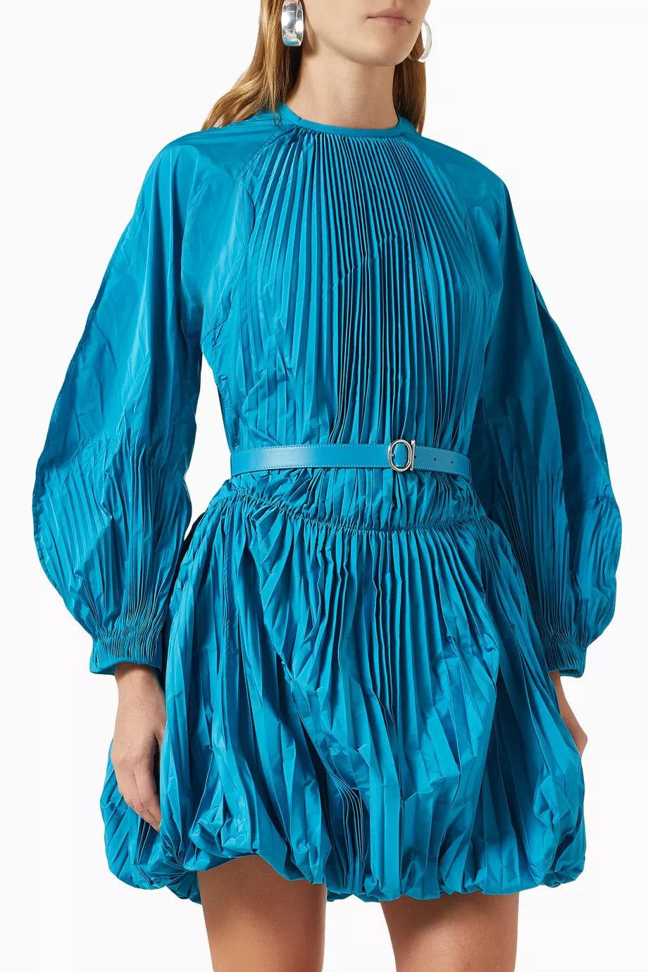 Jil Sander o1loc1c1124 Dress in Blue Size S / US 4 / IT 40 - 1 Thumbnail