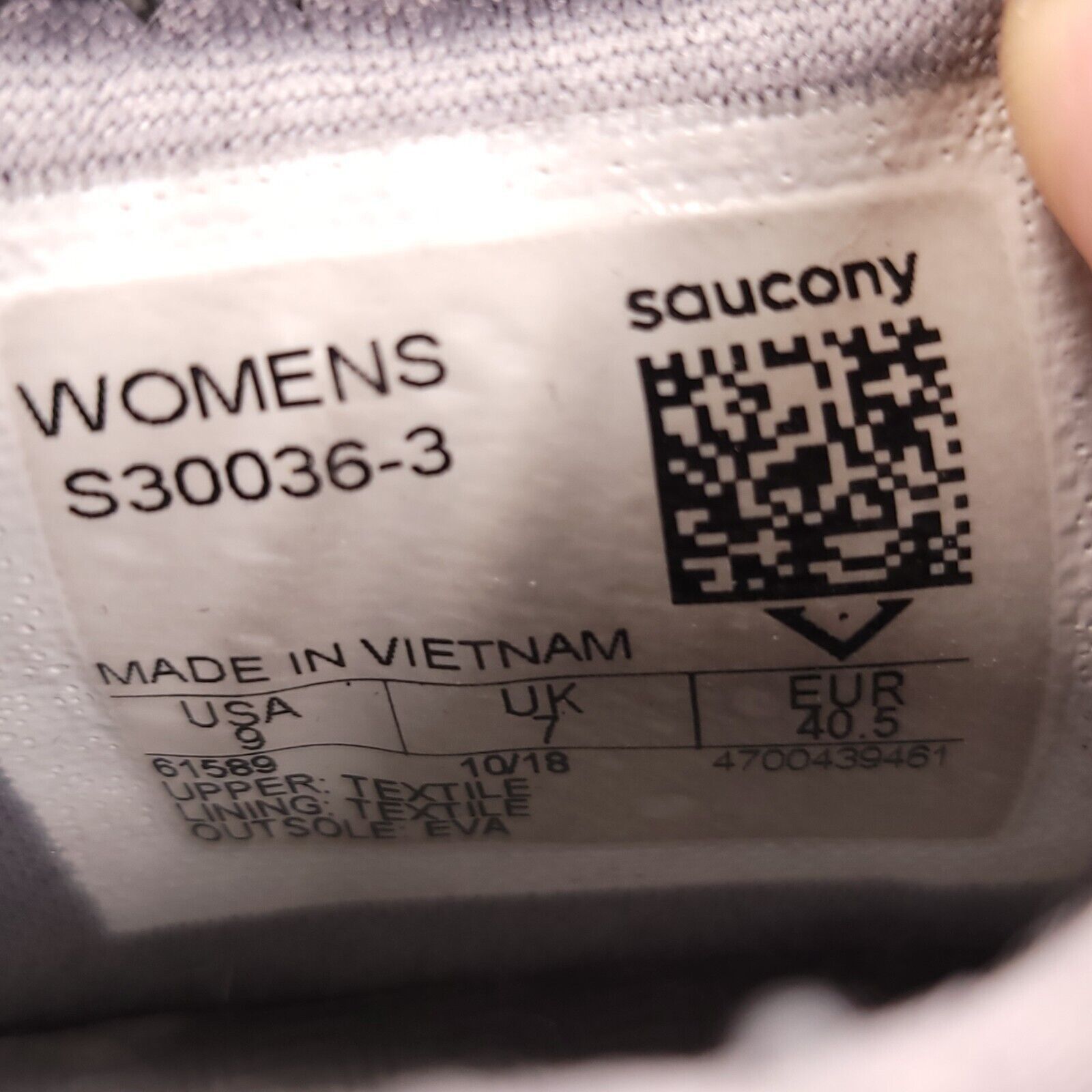 Saucony Saucony VersaFoam Flame Shoe Womens Size 9 S30036-3 Gray Size US 9 / IT 39 - 9 Thumbnail