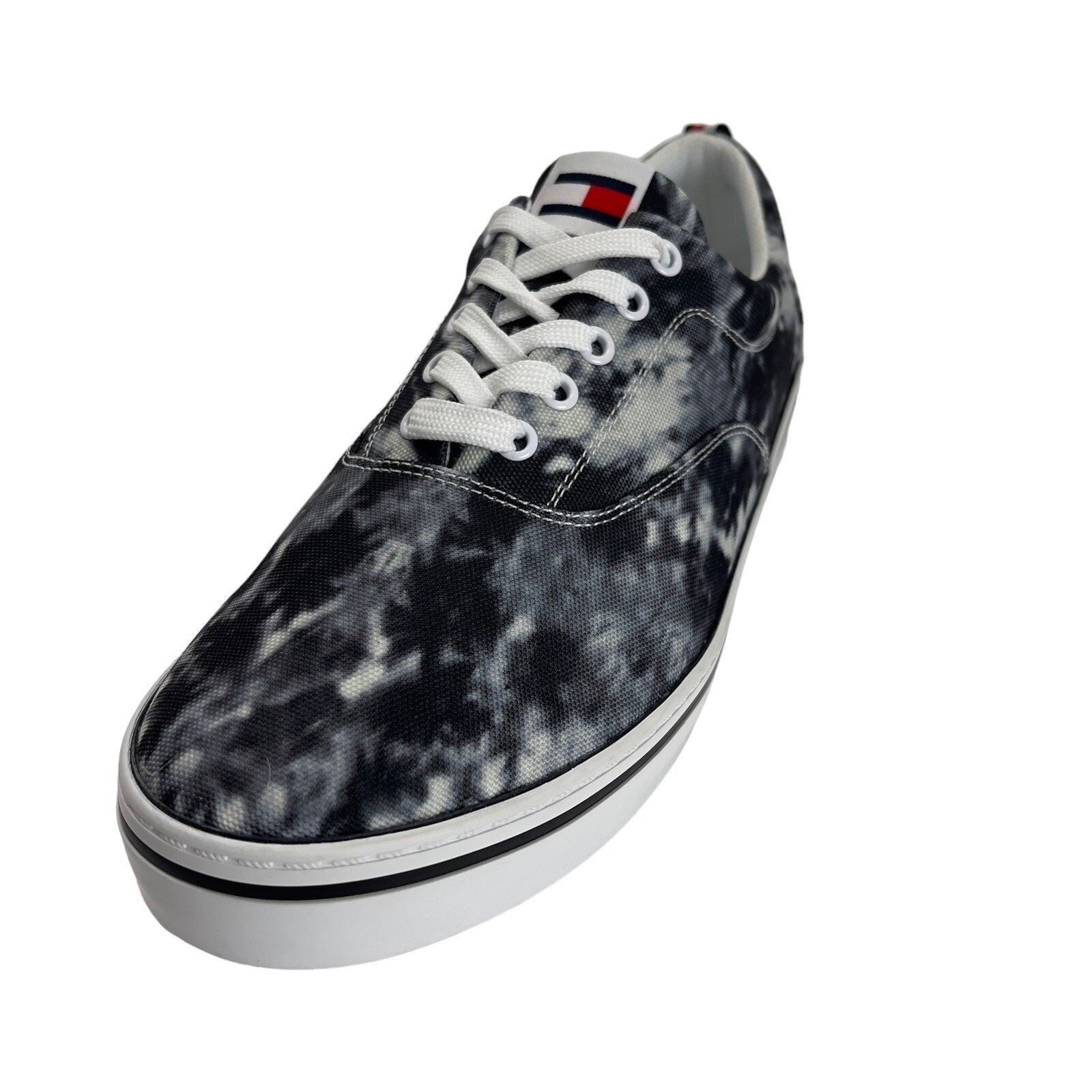 Tommy Hilfiger Tommy Hilfiger Black Tie Dye Lace-Up Remmo Sneaker Mens 12M Size US 12 / EU 45 - 12 Thumbnail