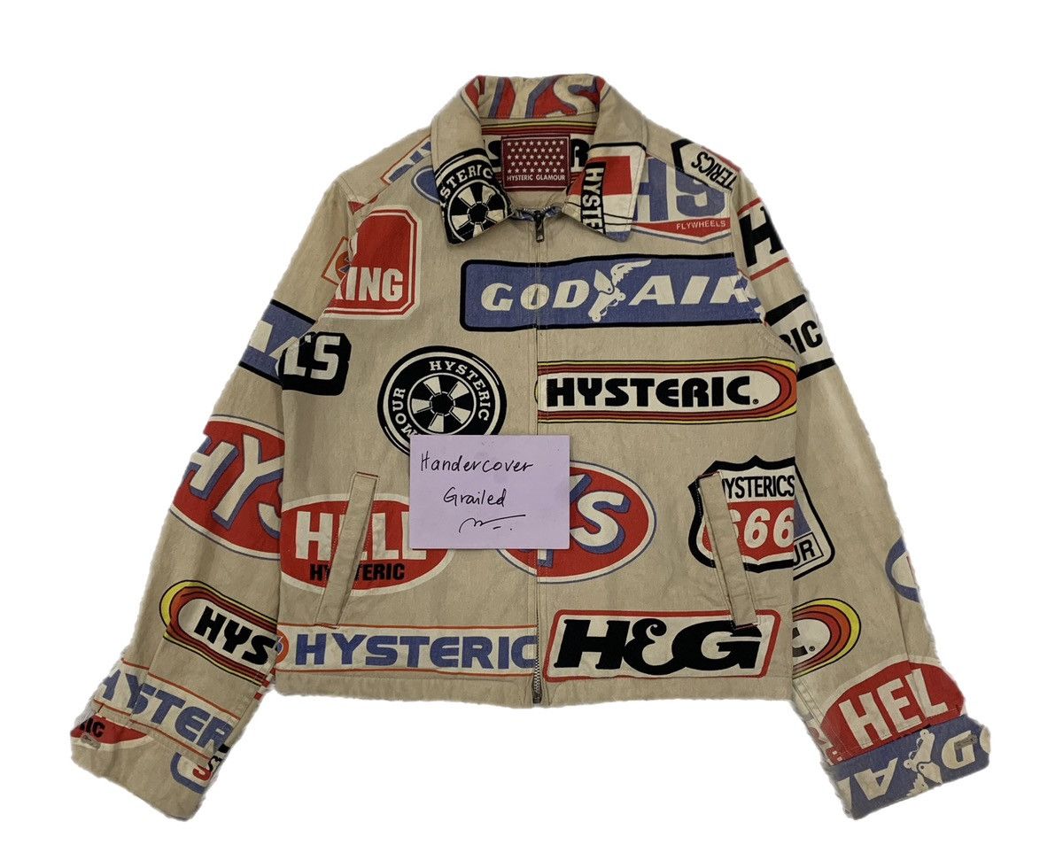 Hysteric Glamour Rare Hysteric Glamour Motorsport Art Full Print Jacket Size US S / EU 44-46 / 1 - 1 Thumbnail